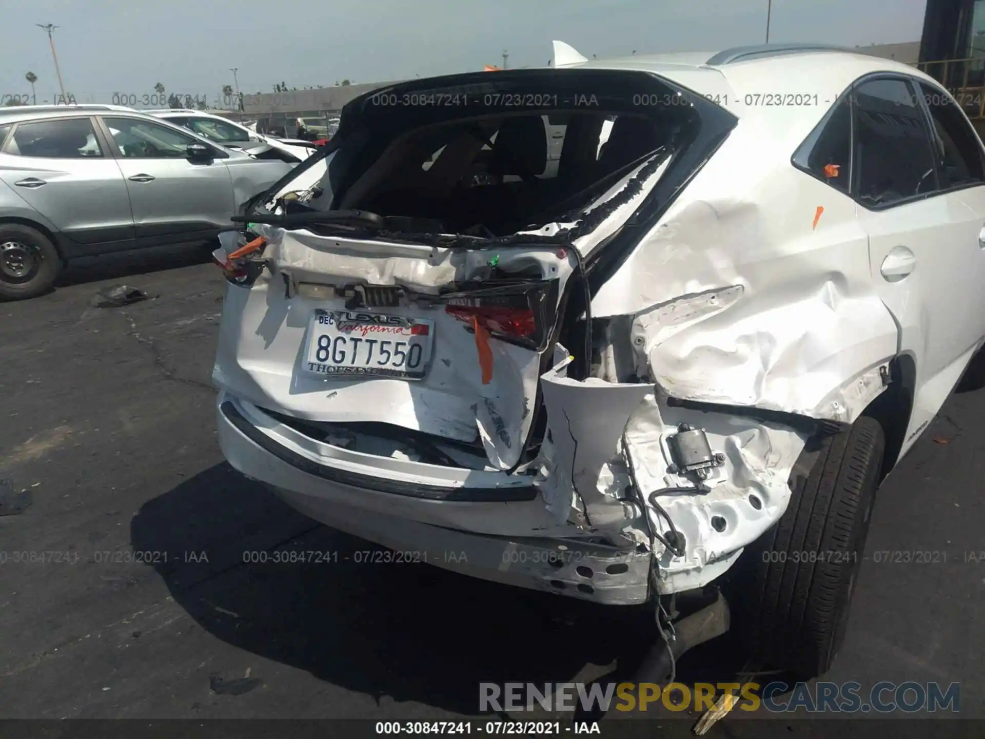 6 Photograph of a damaged car JTJBJRBZ6K2106768 LEXUS NX 2019