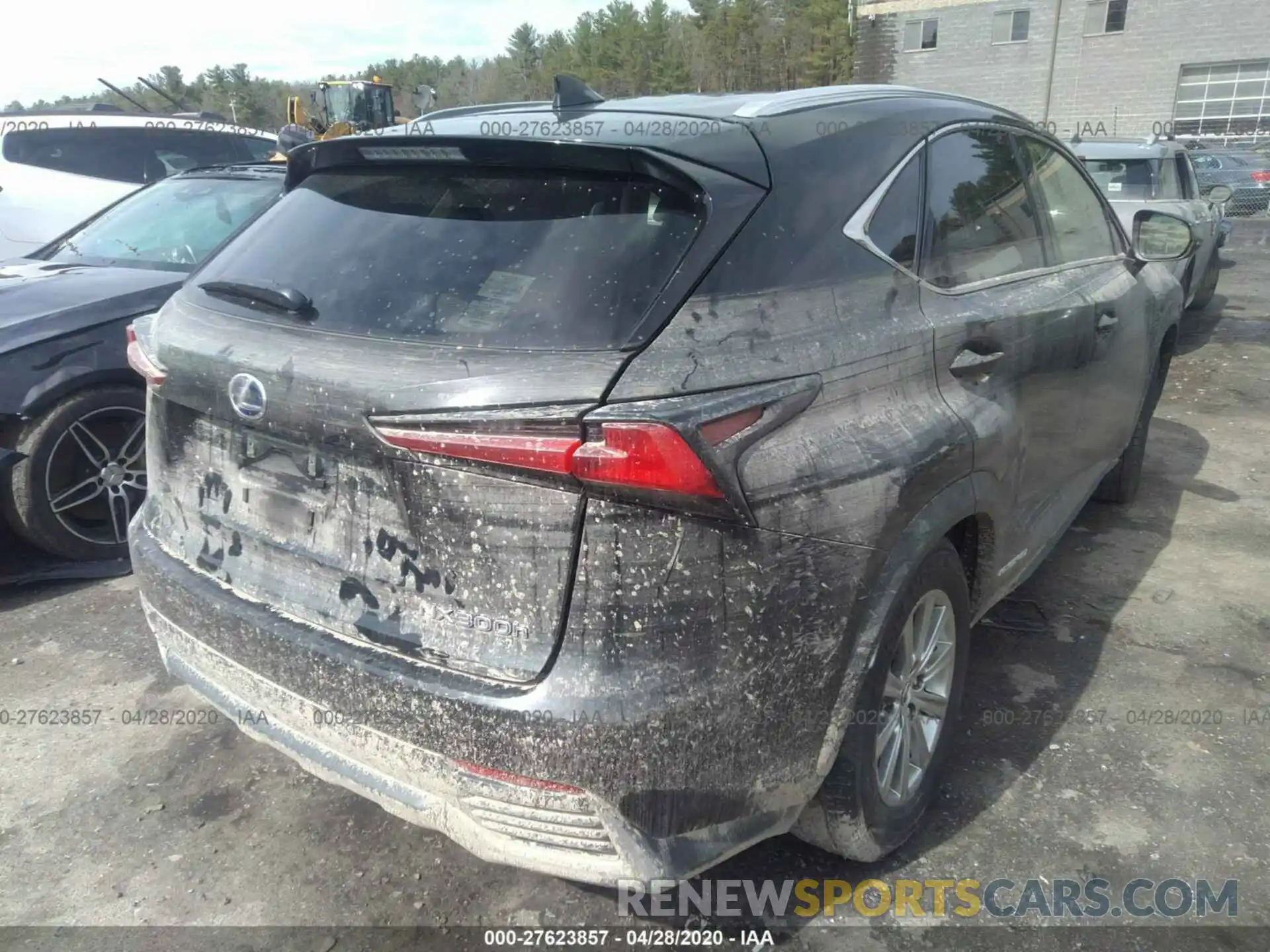 4 Фотография поврежденного автомобиля JTJBJRBZ6K2106995 LEXUS NX 2019