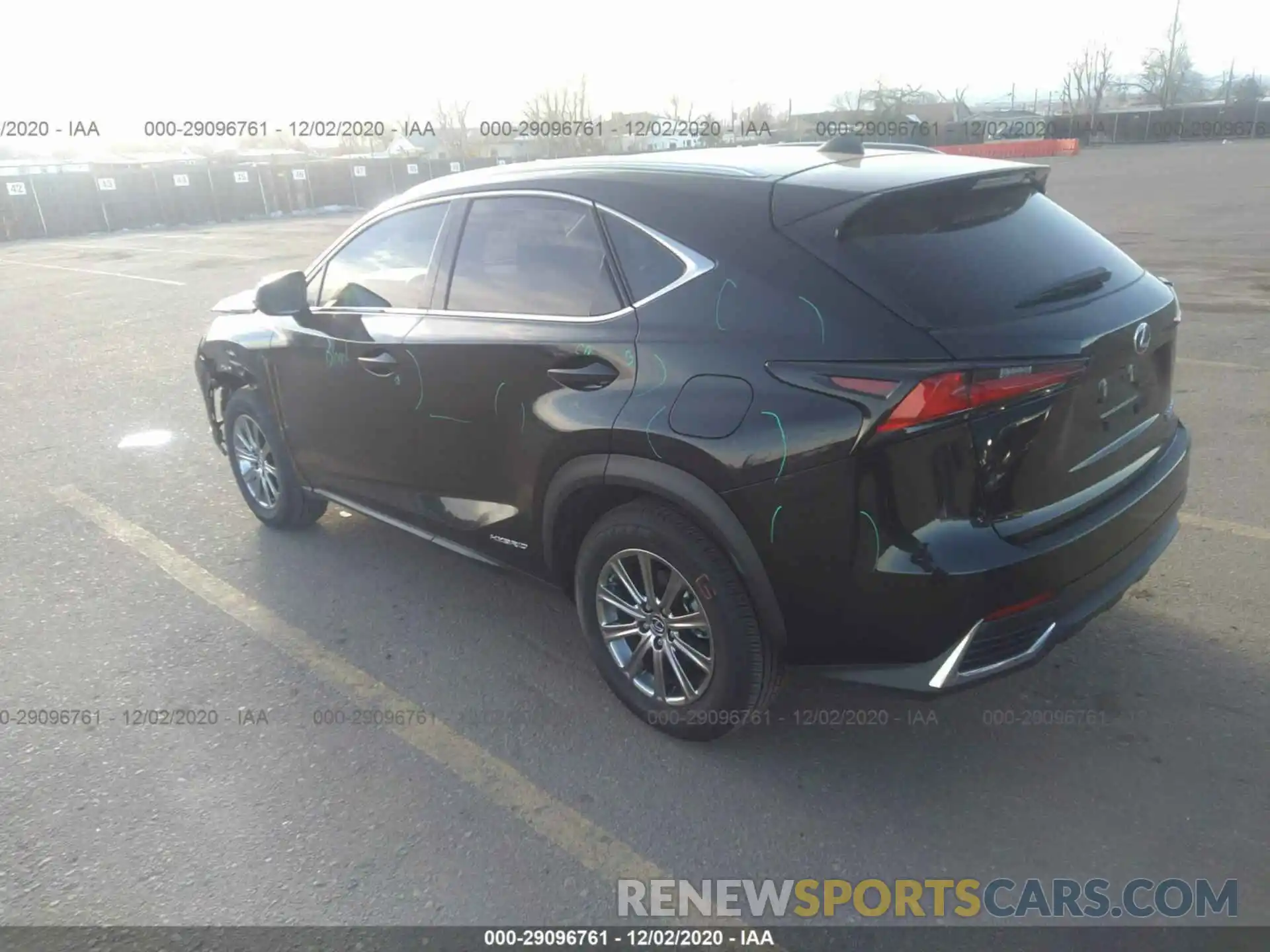 3 Фотография поврежденного автомобиля JTJBJRBZ6K2120718 LEXUS NX 2019