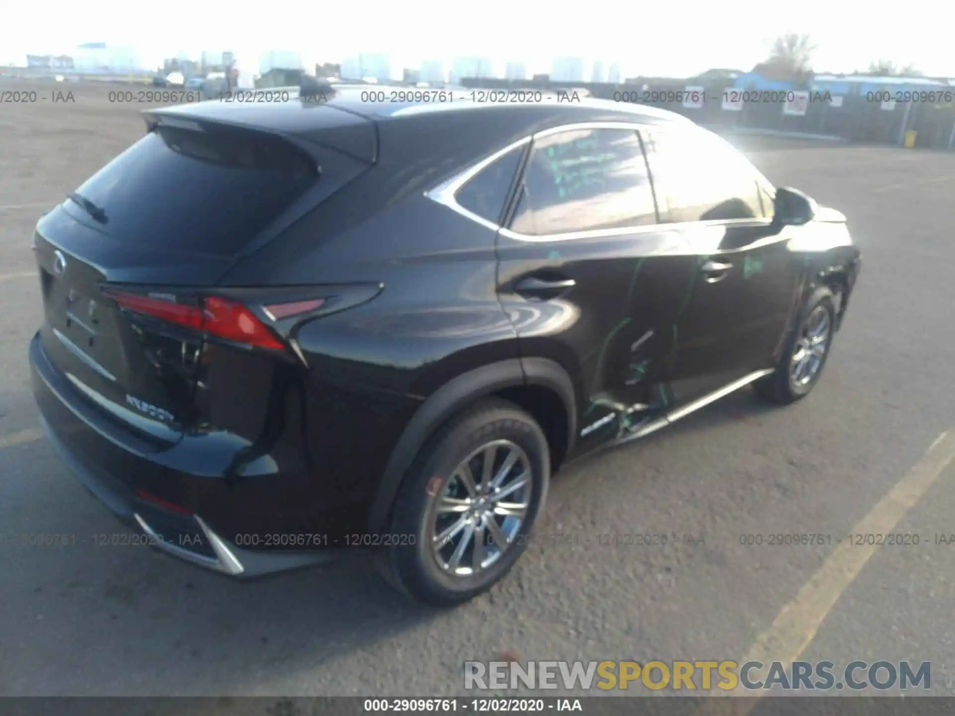 4 Фотография поврежденного автомобиля JTJBJRBZ6K2120718 LEXUS NX 2019