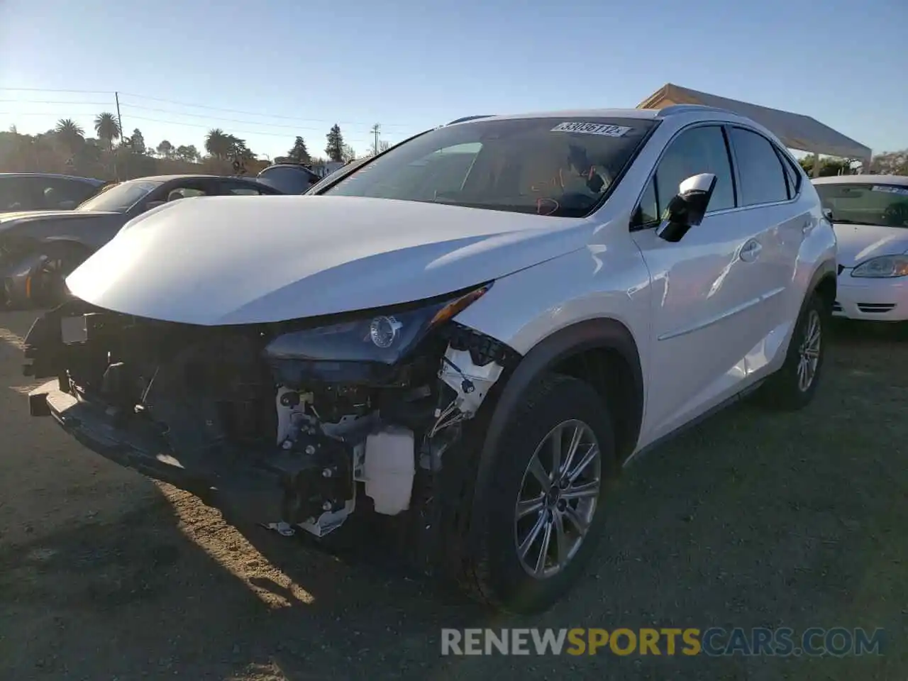 2 Photograph of a damaged car JTJBJRBZ7K2098986 LEXUS NX 2019