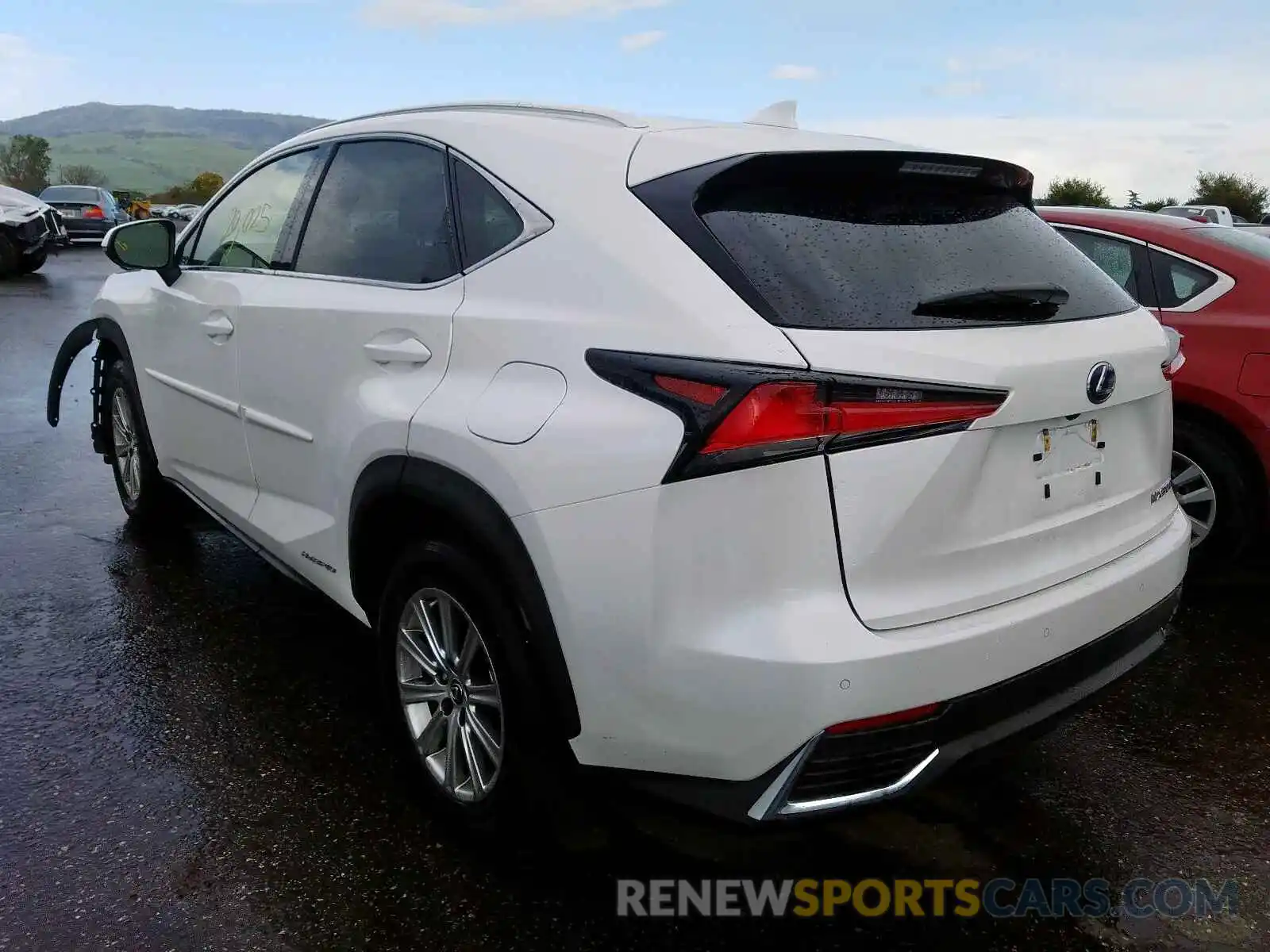 3 Фотография поврежденного автомобиля JTJBJRBZ7K2103619 LEXUS NX 2019