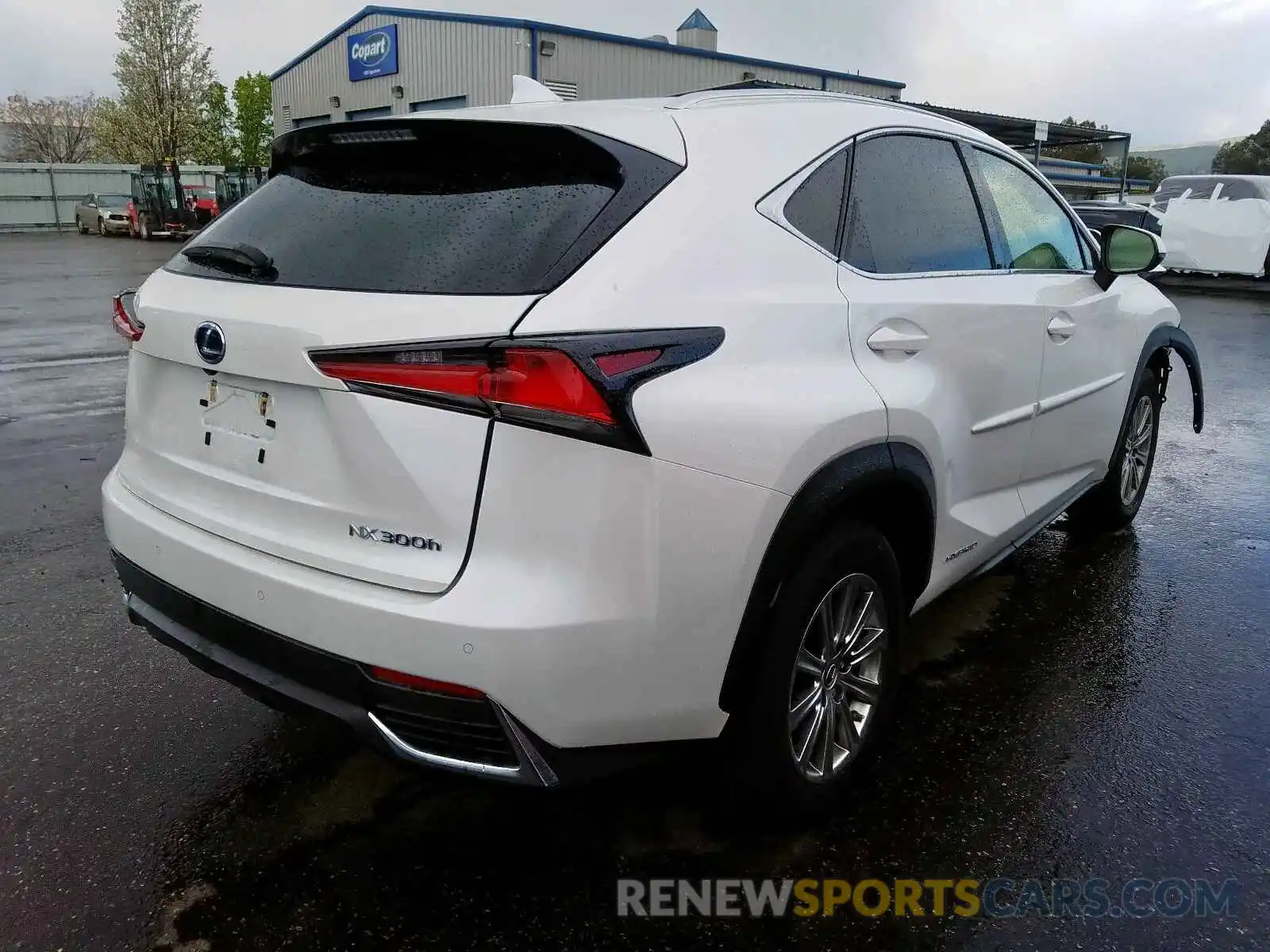 4 Photograph of a damaged car JTJBJRBZ7K2103619 LEXUS NX 2019