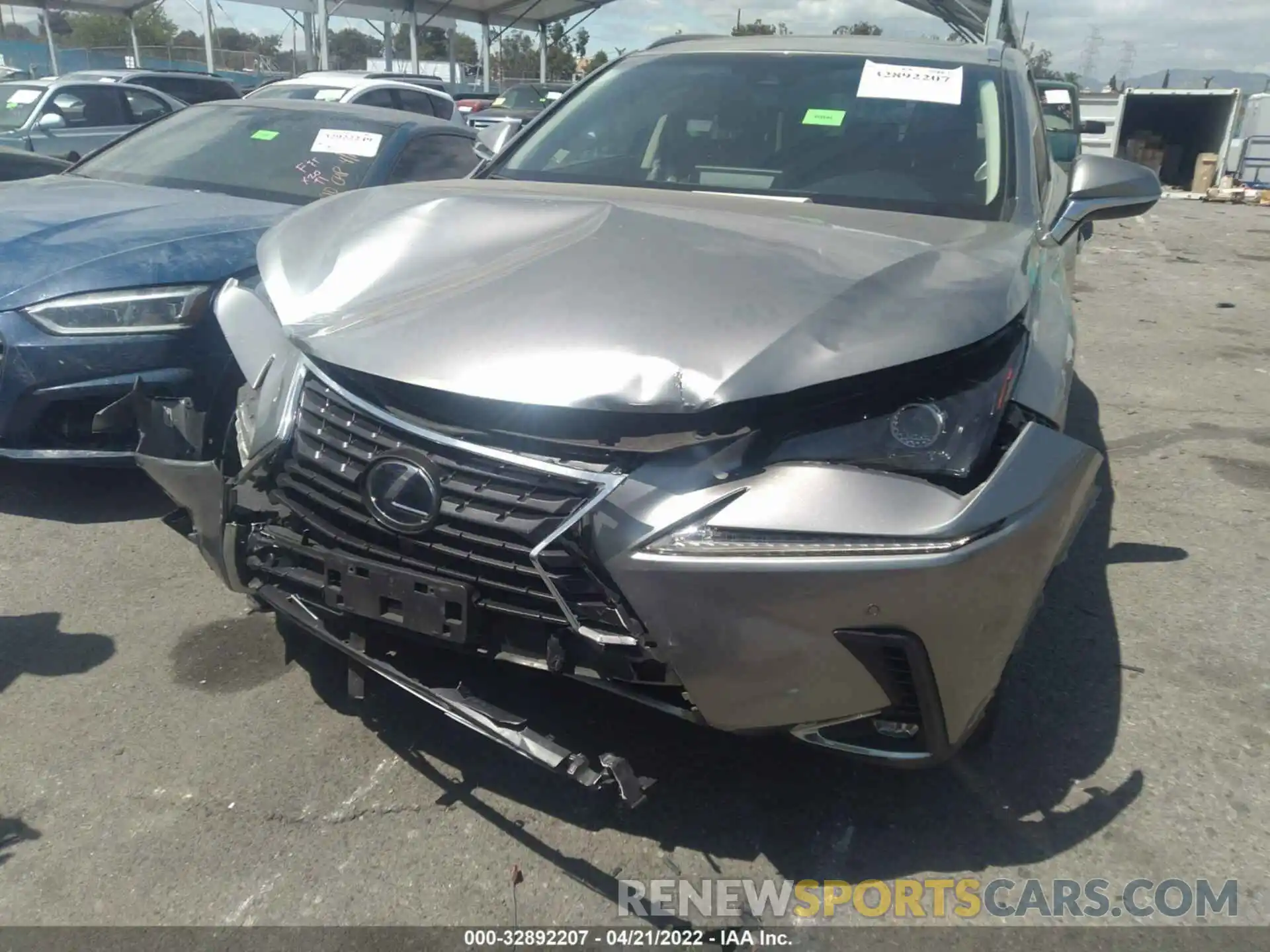 6 Фотография поврежденного автомобиля JTJBJRBZ7K2107329 LEXUS NX 2019