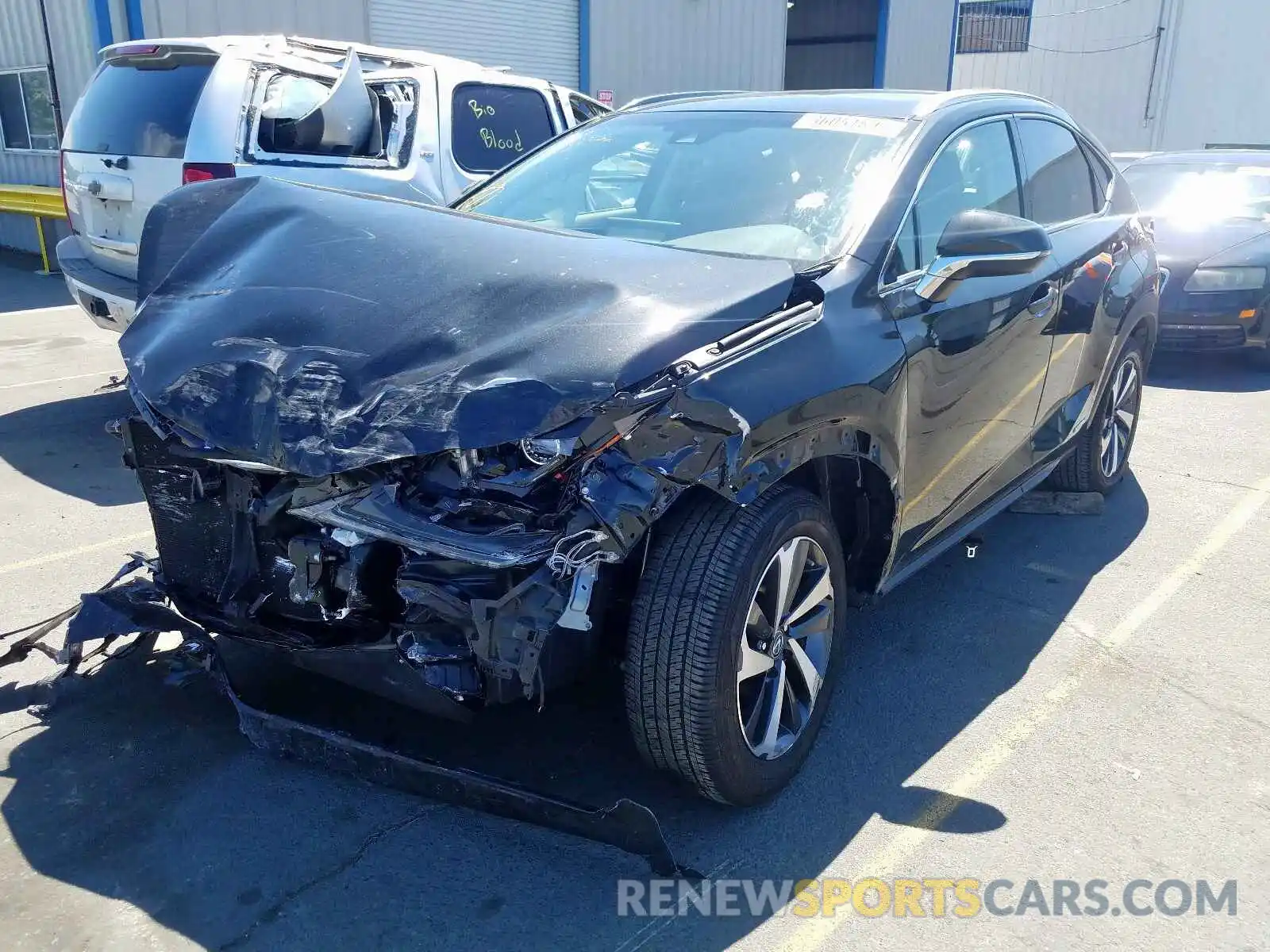 2 Photograph of a damaged car JTJBJRBZ7K2108612 LEXUS NX 2019