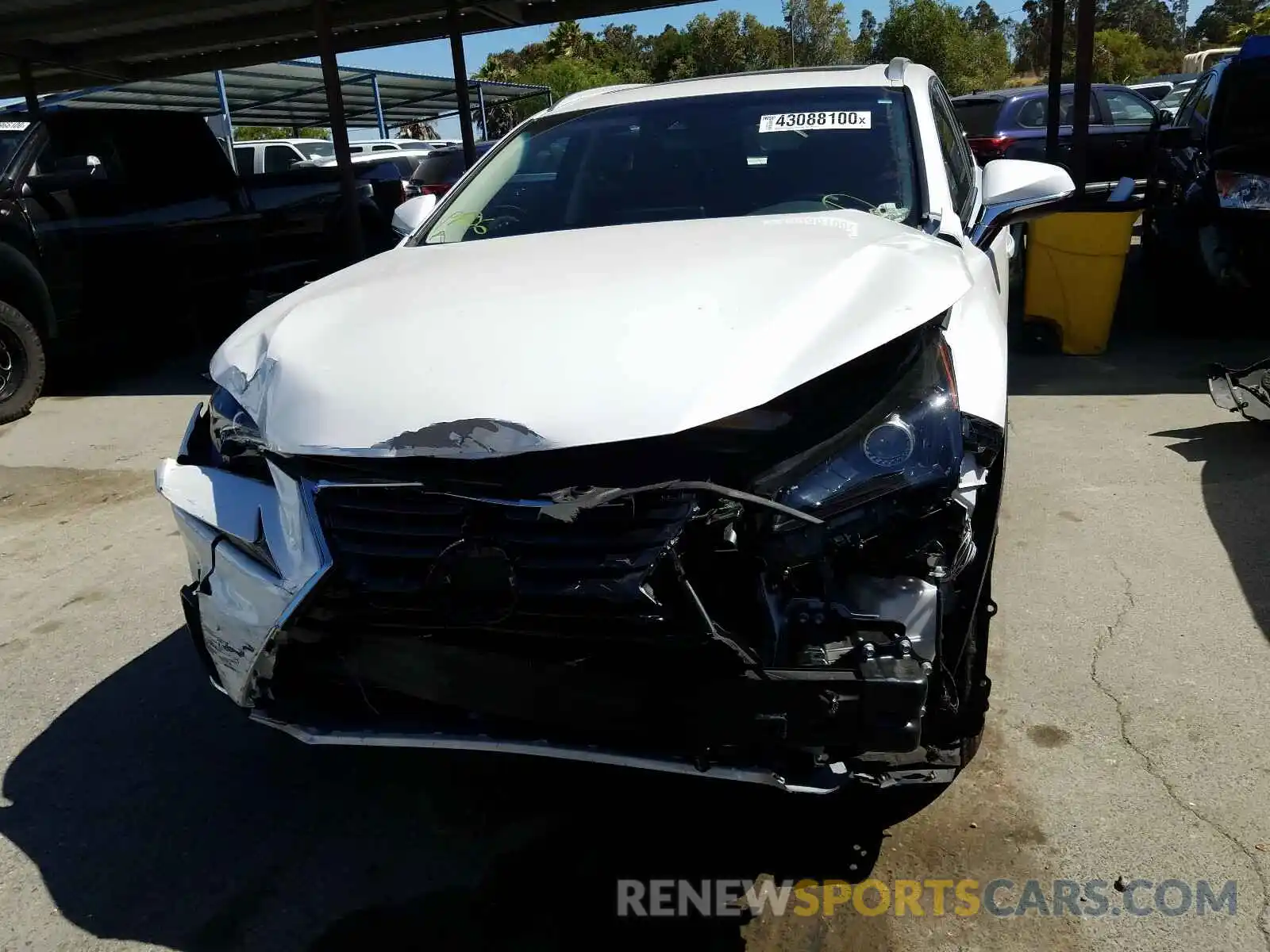 9 Photograph of a damaged car JTJBJRBZ7K2111199 LEXUS NX 2019