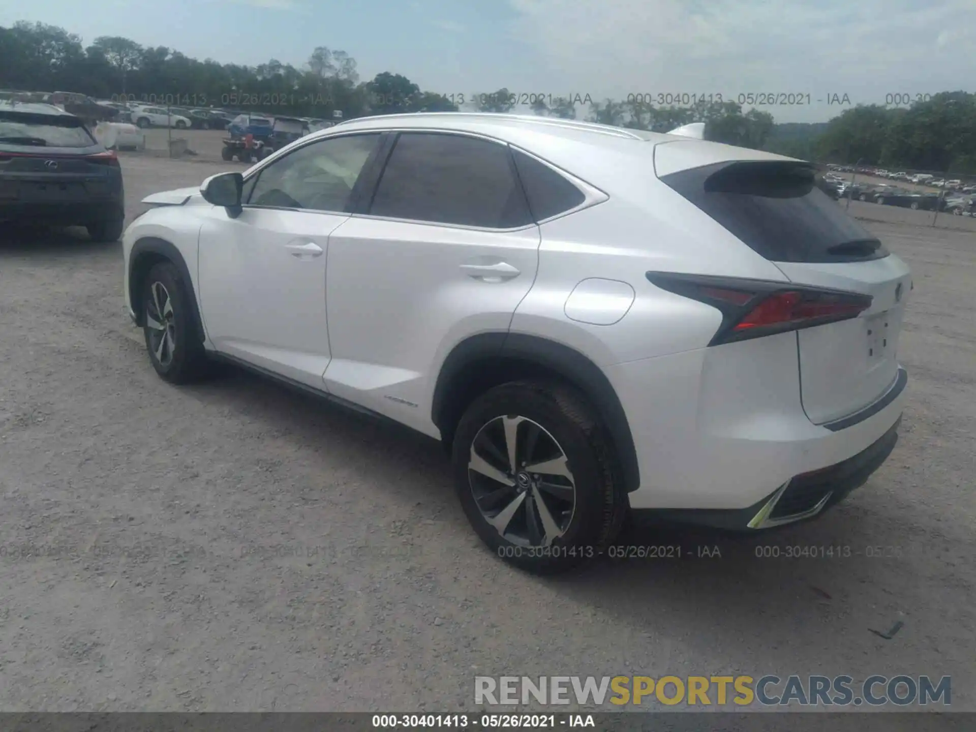 3 Фотография поврежденного автомобиля JTJBJRBZ7K2113566 LEXUS NX 2019