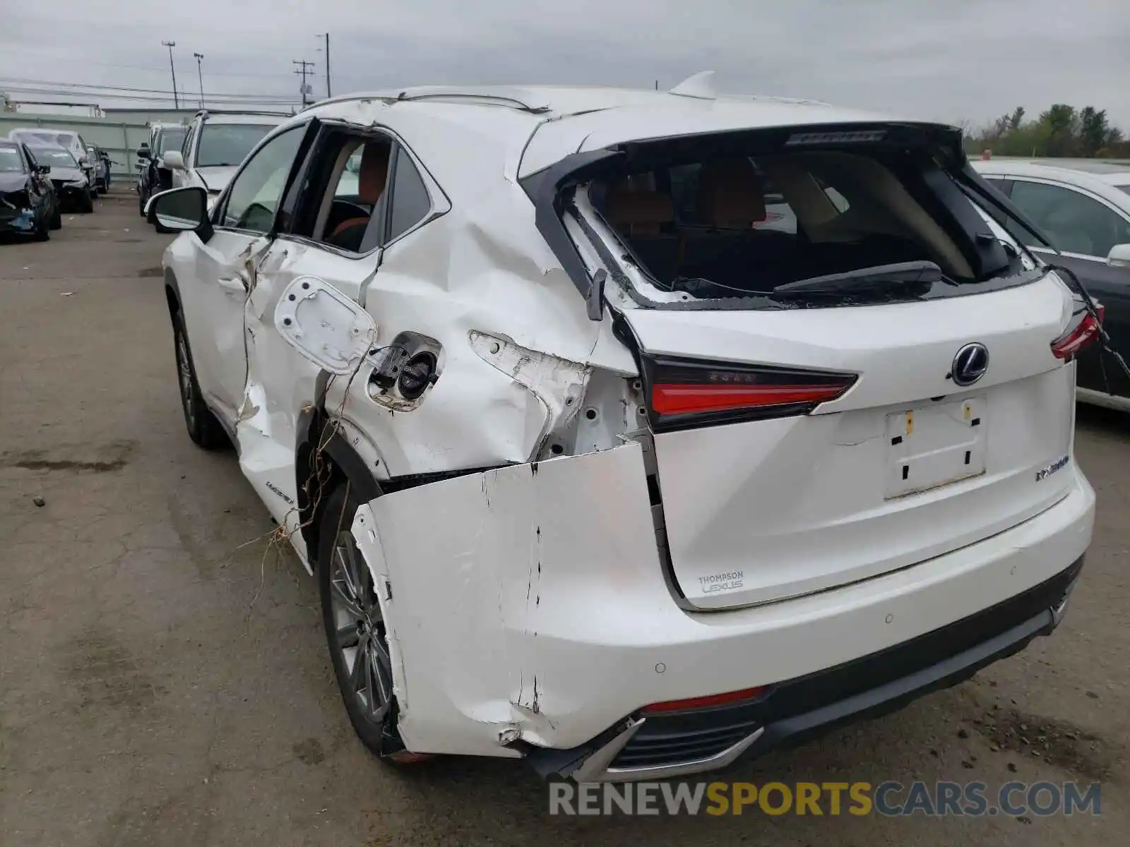 3 Photograph of a damaged car JTJBJRBZ7K2115138 LEXUS NX 2019