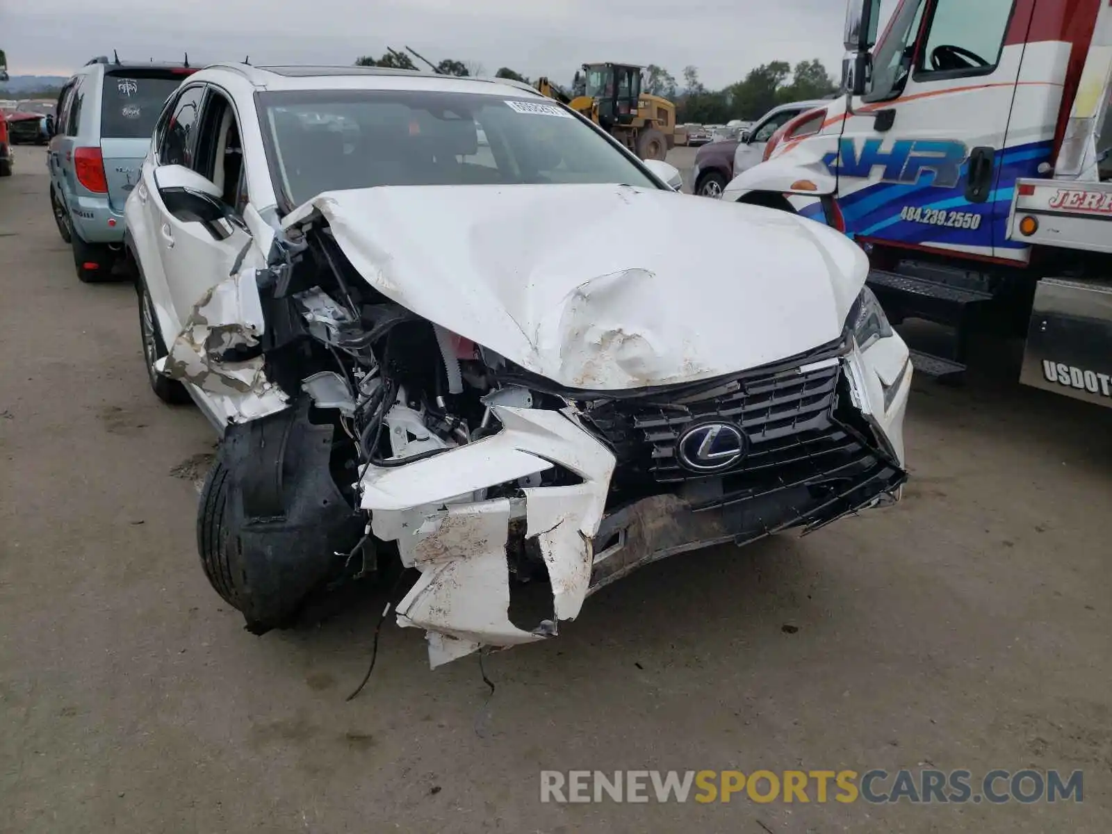 9 Photograph of a damaged car JTJBJRBZ7K2115138 LEXUS NX 2019