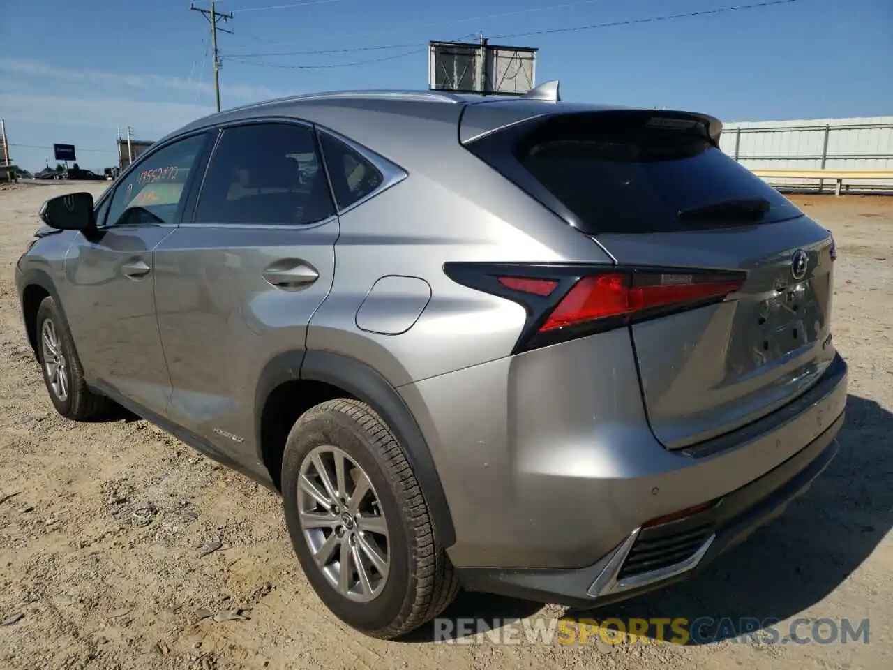 3 Фотография поврежденного автомобиля JTJBJRBZ7K2119447 LEXUS NX 2019