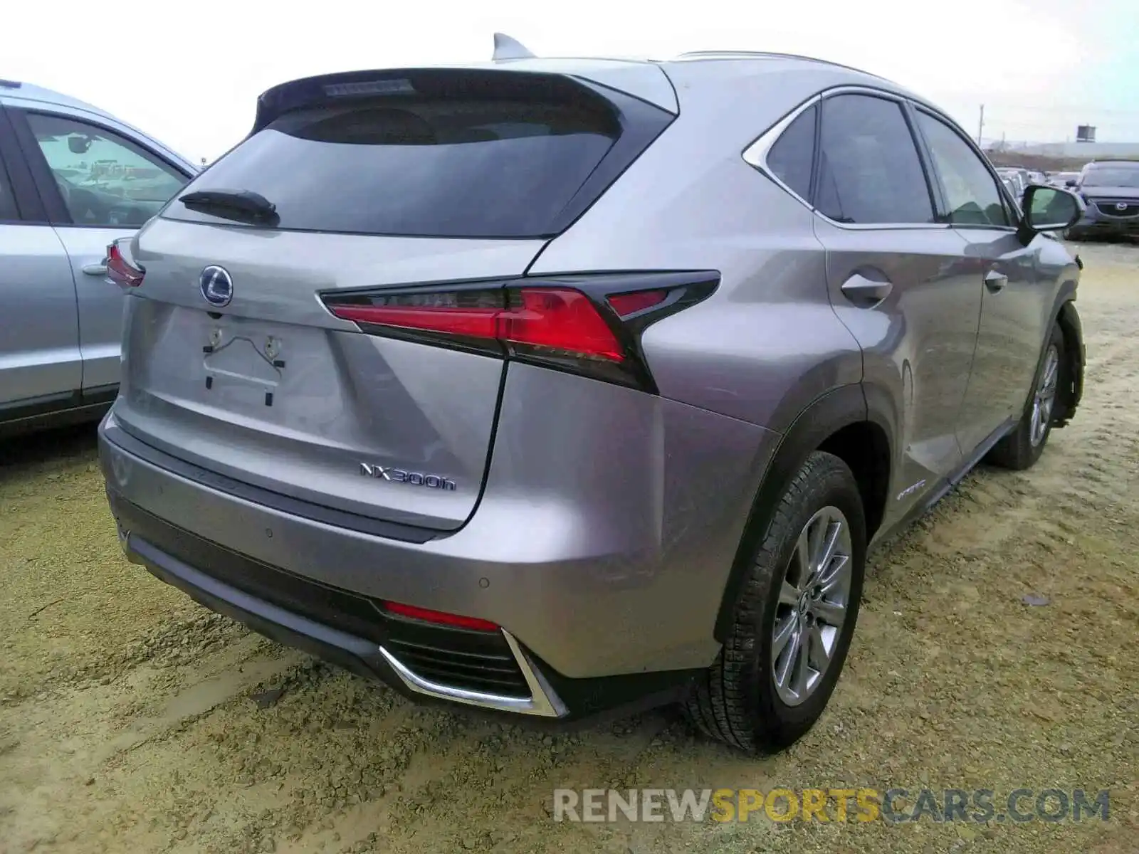 4 Фотография поврежденного автомобиля JTJBJRBZ7K2119447 LEXUS NX 2019