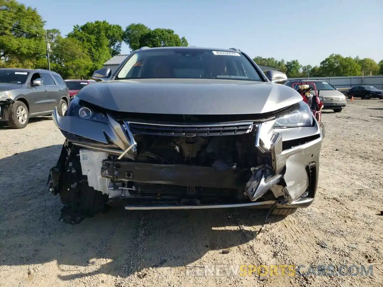 9 Photograph of a damaged car JTJBJRBZ7K2119447 LEXUS NX 2019