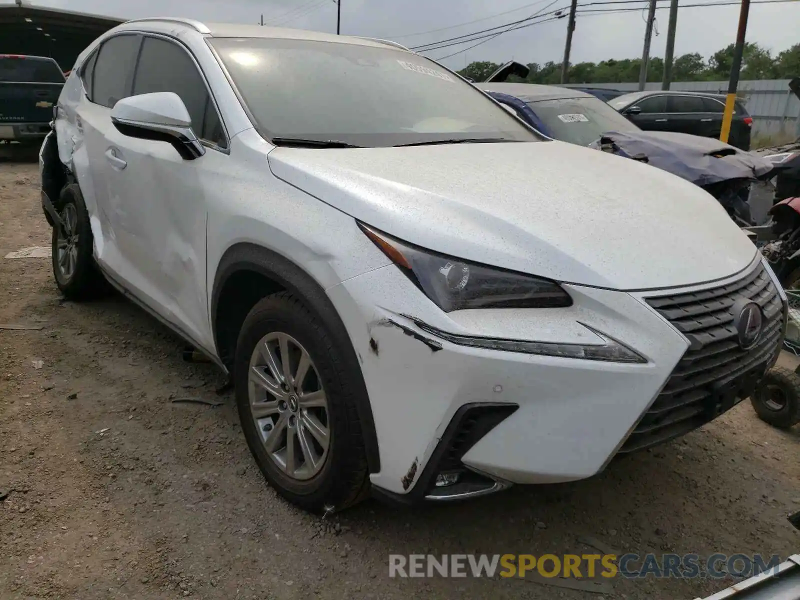 1 Фотография поврежденного автомобиля JTJBJRBZ7K2121795 LEXUS NX 2019