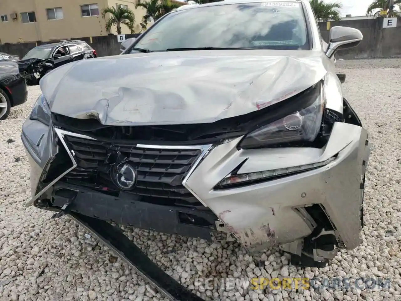 9 Photograph of a damaged car JTJBJRBZ7K2122302 LEXUS NX 2019