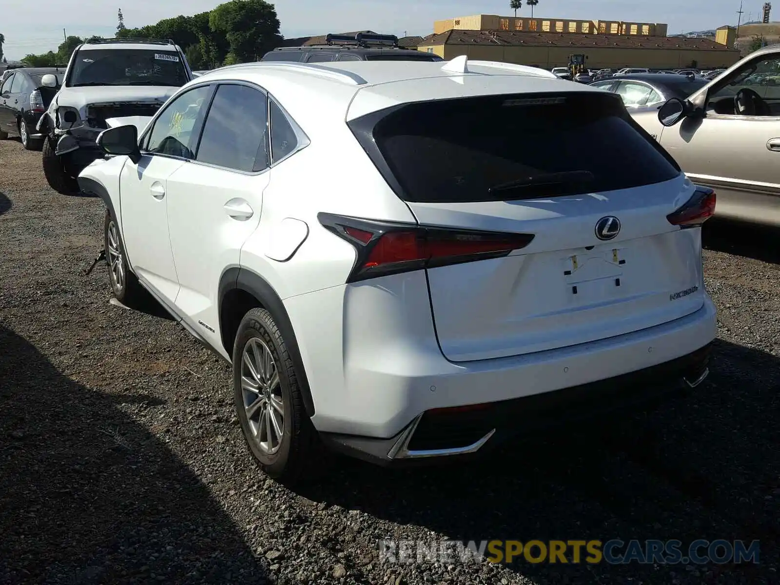 3 Photograph of a damaged car JTJBJRBZ7K2123014 LEXUS NX 2019