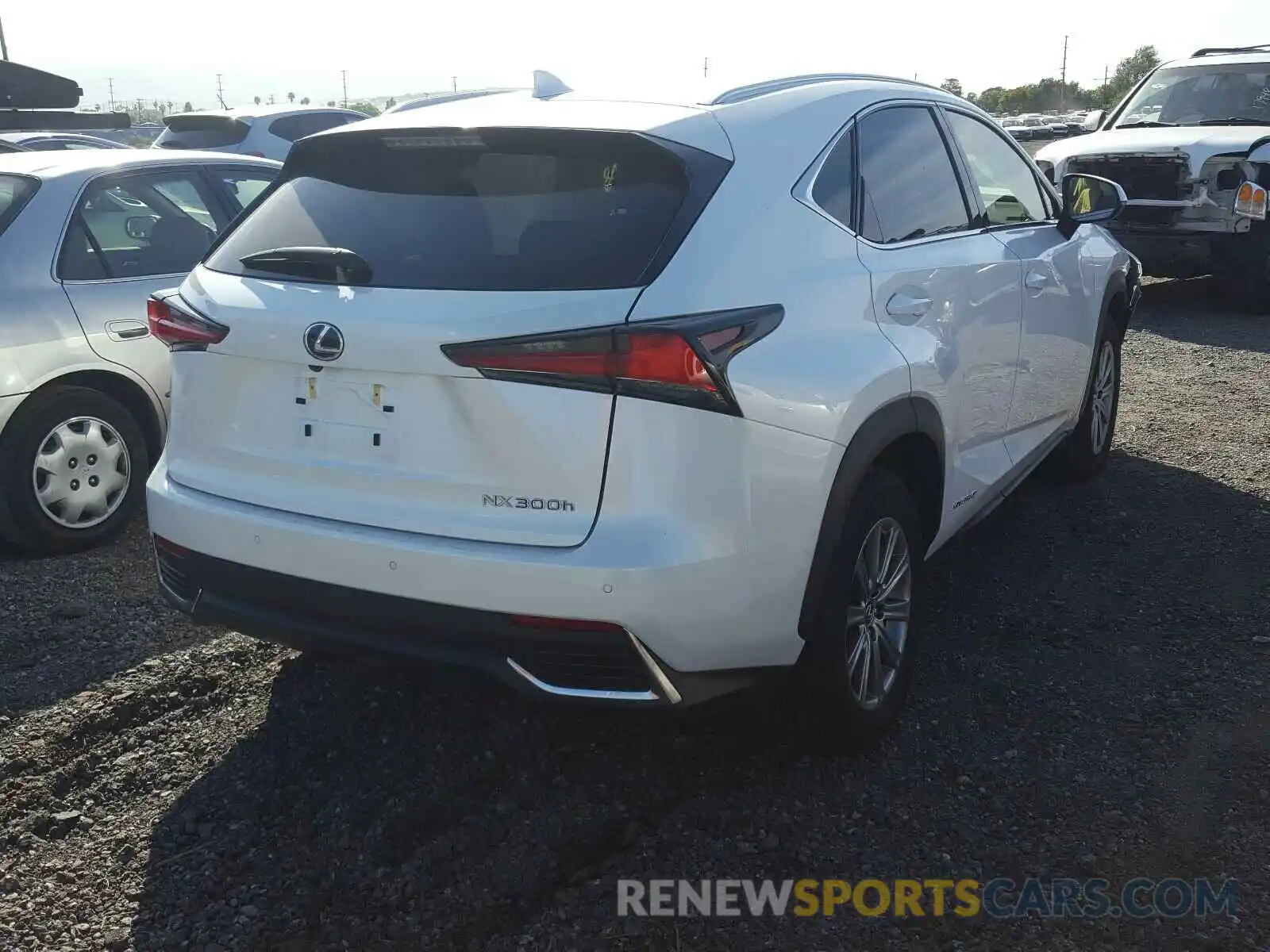 4 Photograph of a damaged car JTJBJRBZ7K2123014 LEXUS NX 2019