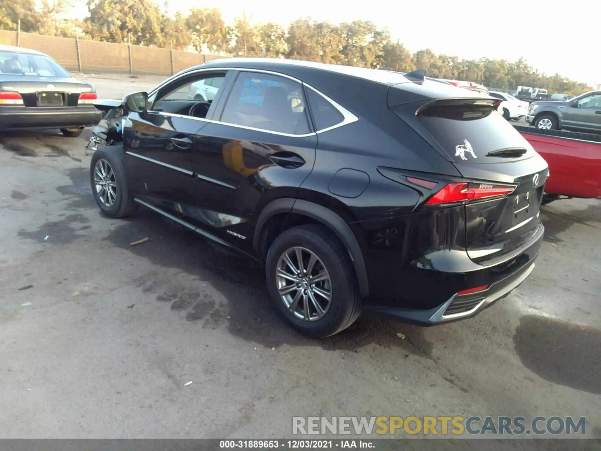 3 Photograph of a damaged car JTJBJRBZ8K2099080 LEXUS NX 2019