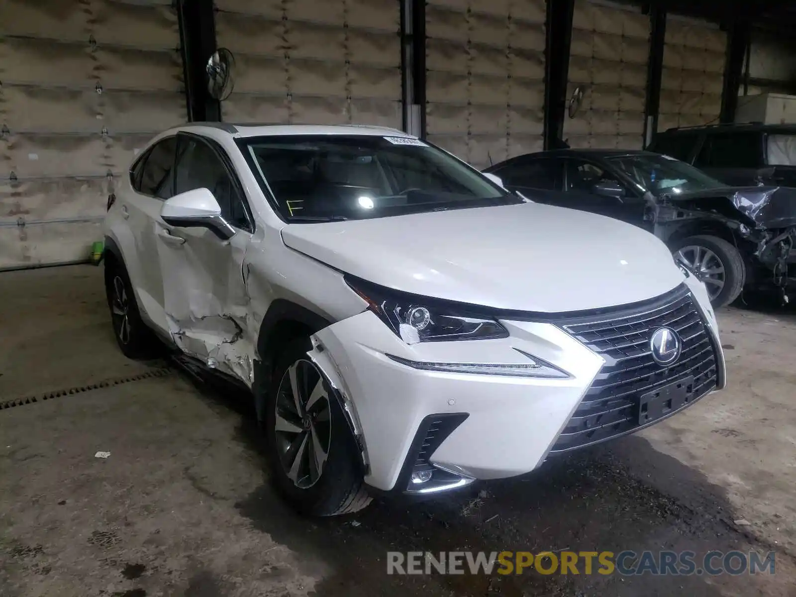 1 Photograph of a damaged car JTJBJRBZ8K2105623 LEXUS NX 2019