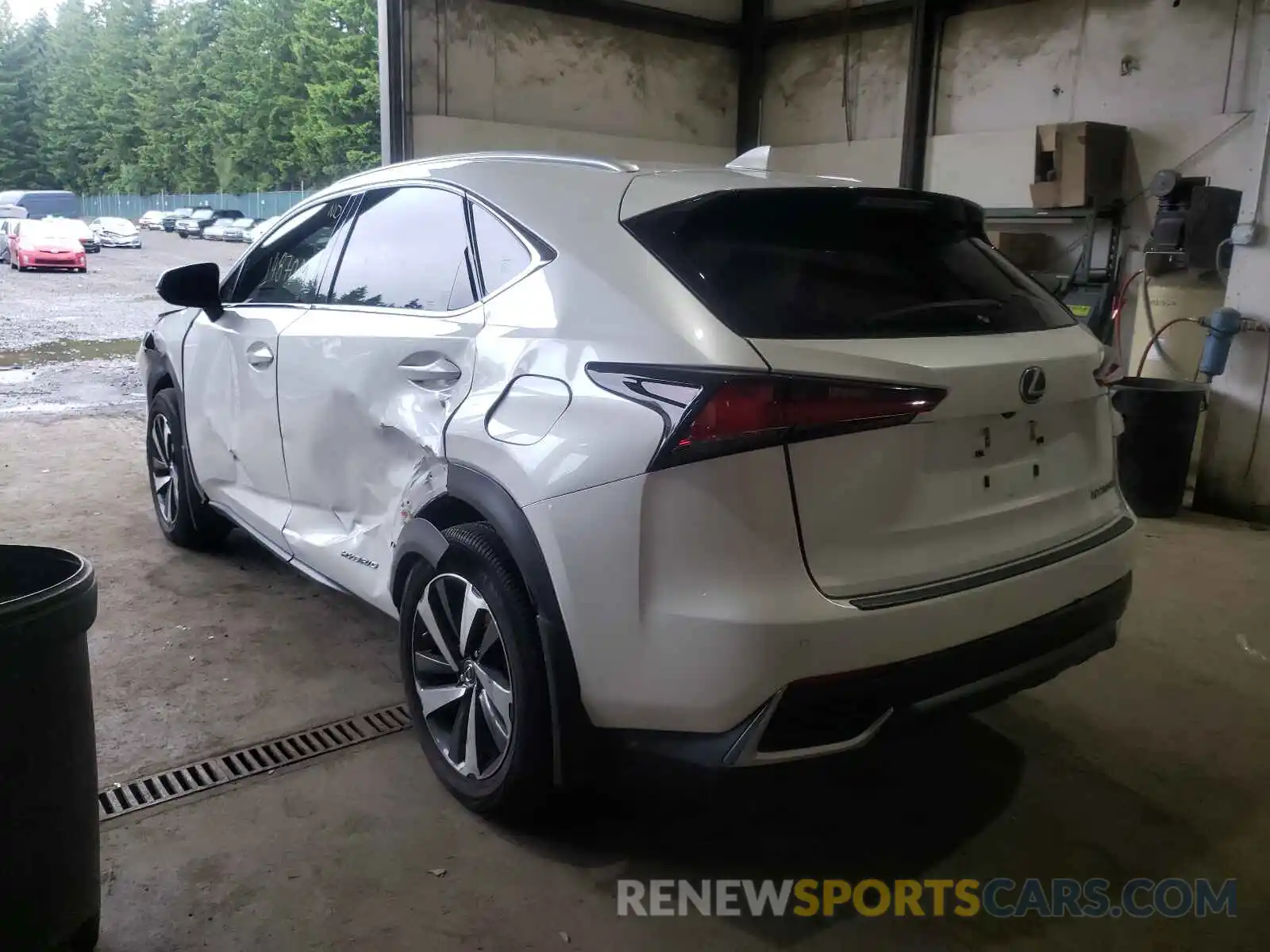 3 Фотография поврежденного автомобиля JTJBJRBZ8K2105623 LEXUS NX 2019