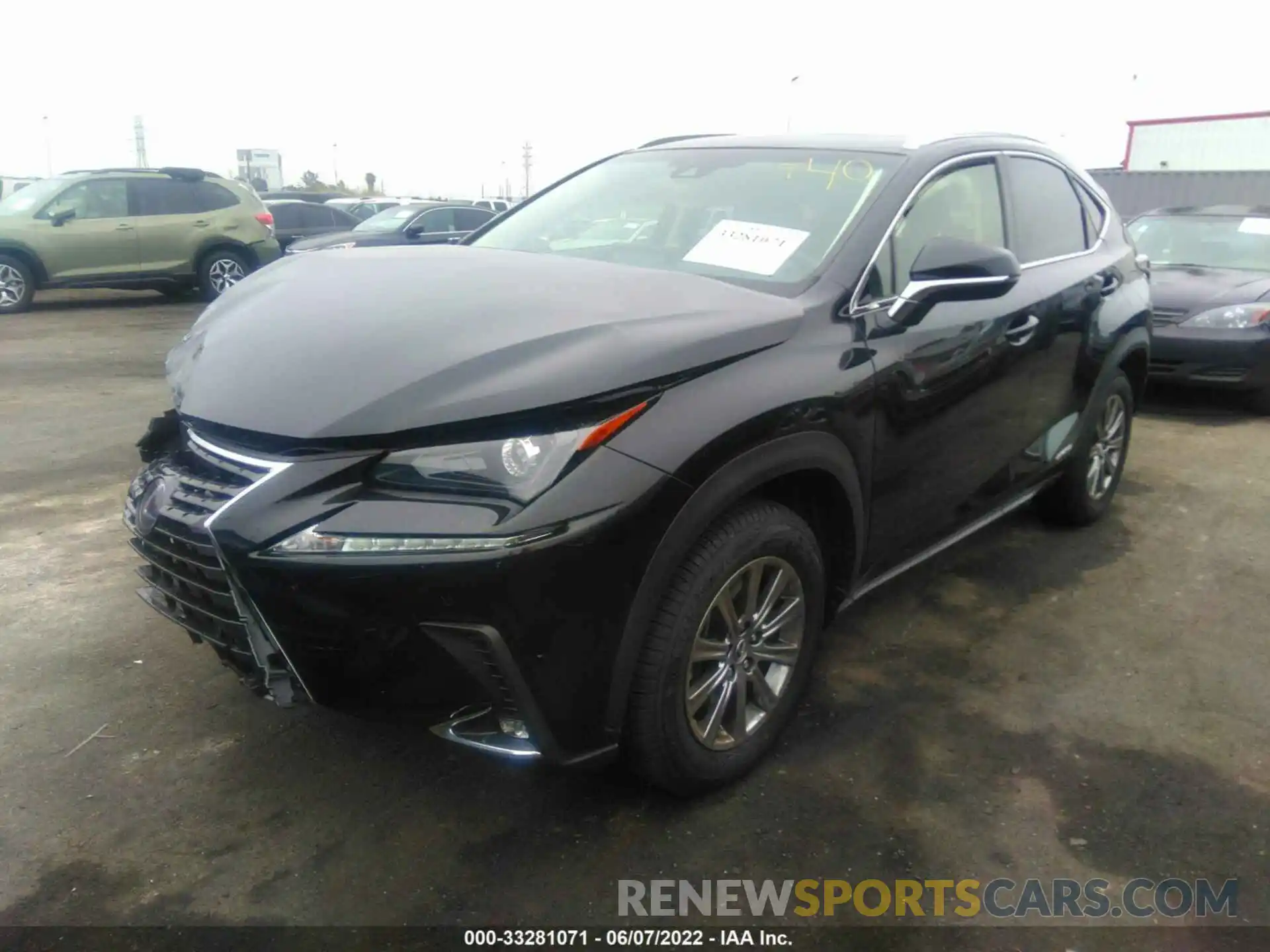 2 Фотография поврежденного автомобиля JTJBJRBZ8K2108022 LEXUS NX 2019