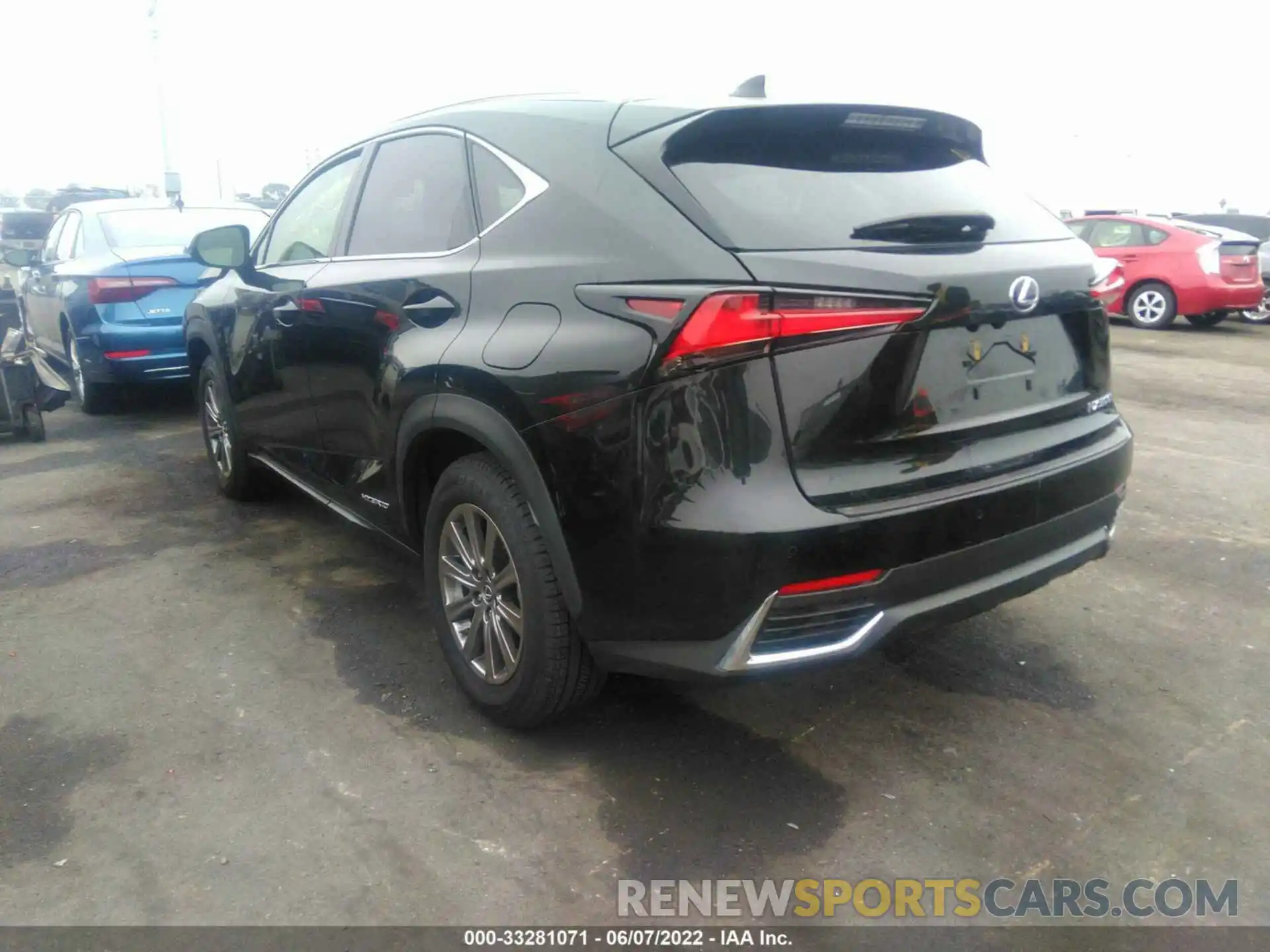 3 Фотография поврежденного автомобиля JTJBJRBZ8K2108022 LEXUS NX 2019