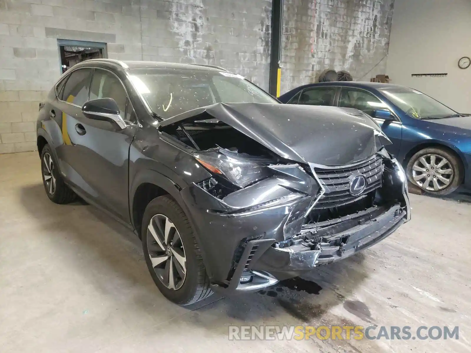 1 Photograph of a damaged car JTJBJRBZ8K2113897 LEXUS NX 2019