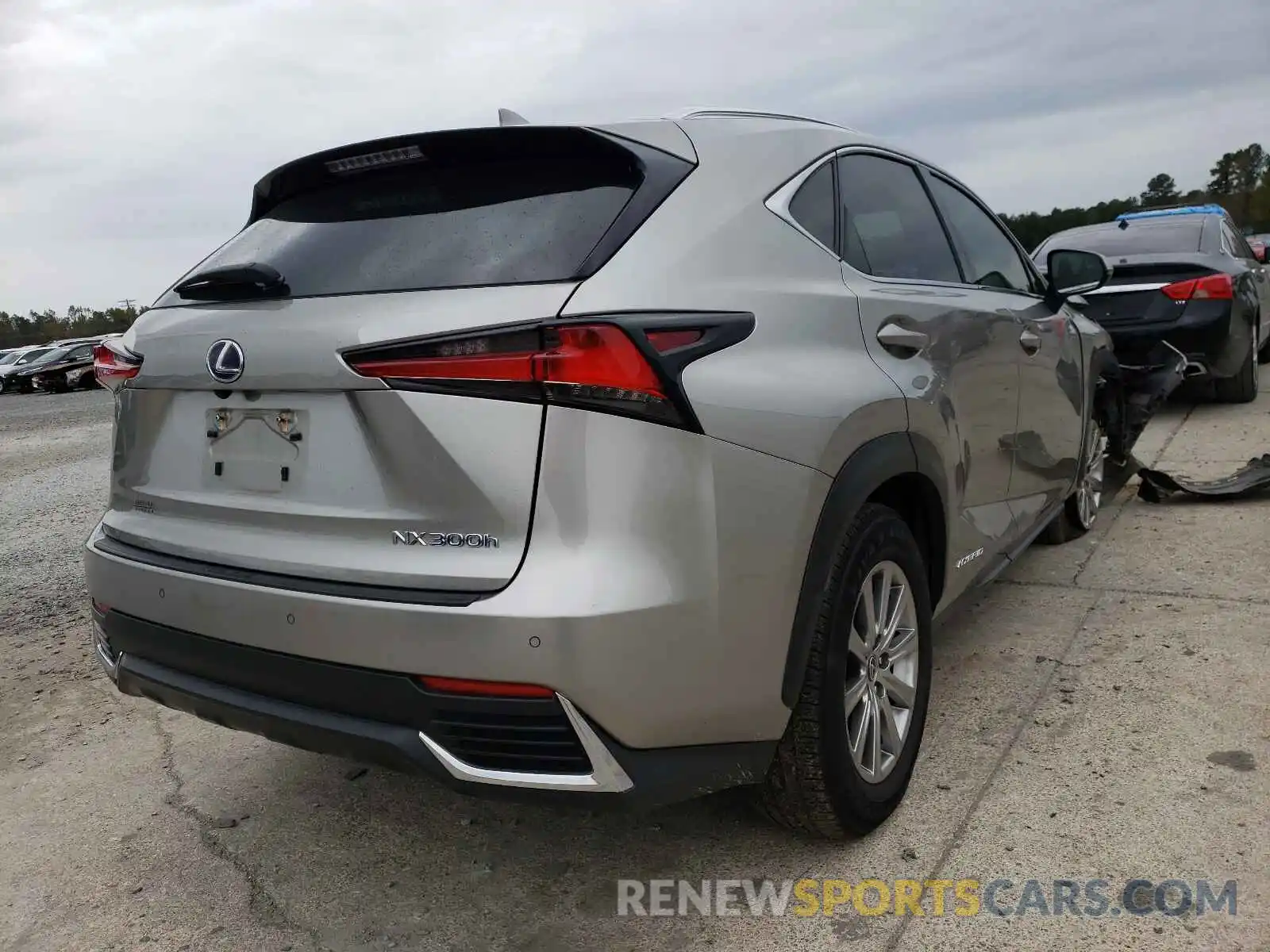 4 Photograph of a damaged car JTJBJRBZ8K2116606 LEXUS NX 2019