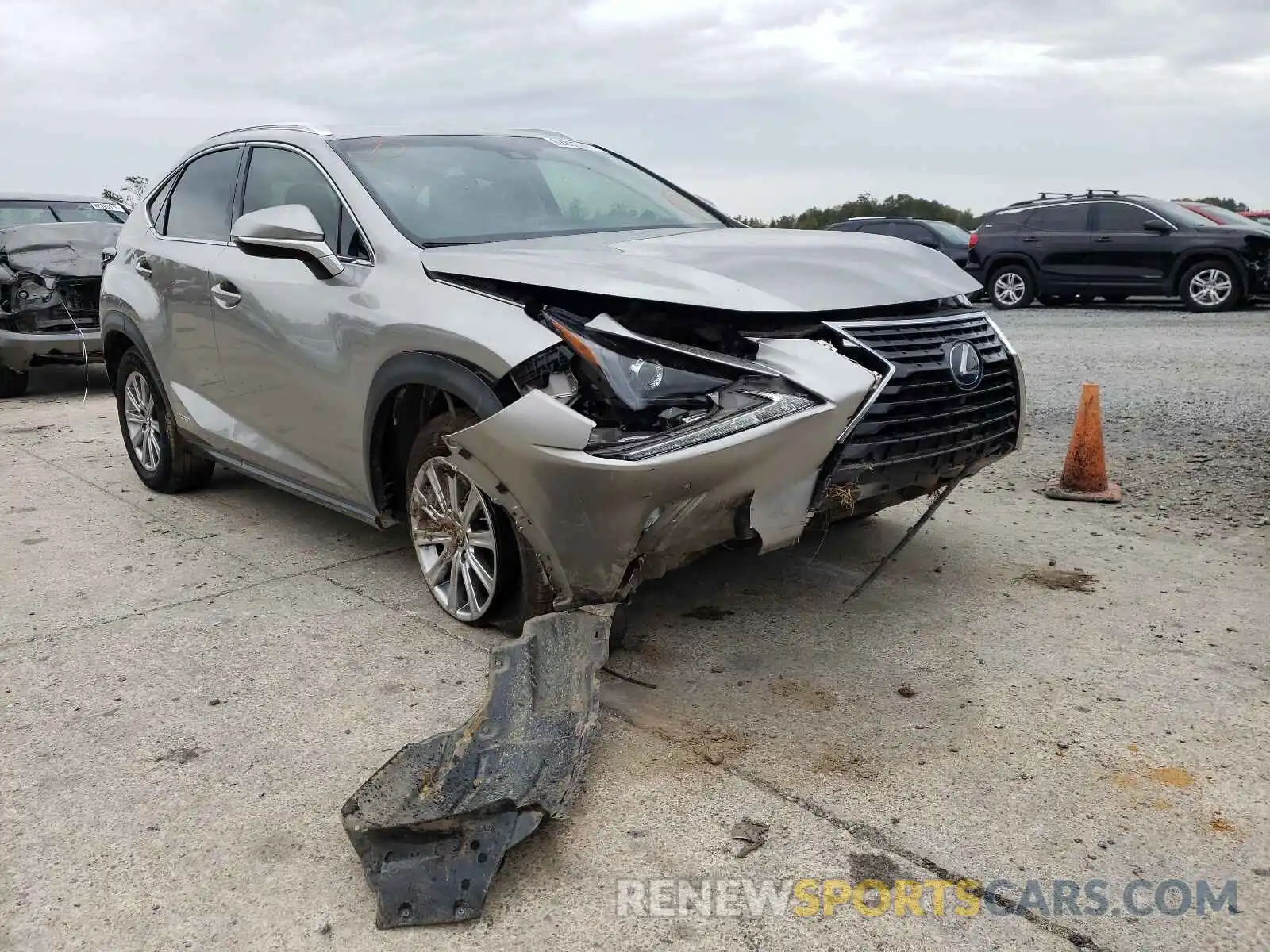 9 Photograph of a damaged car JTJBJRBZ8K2116606 LEXUS NX 2019