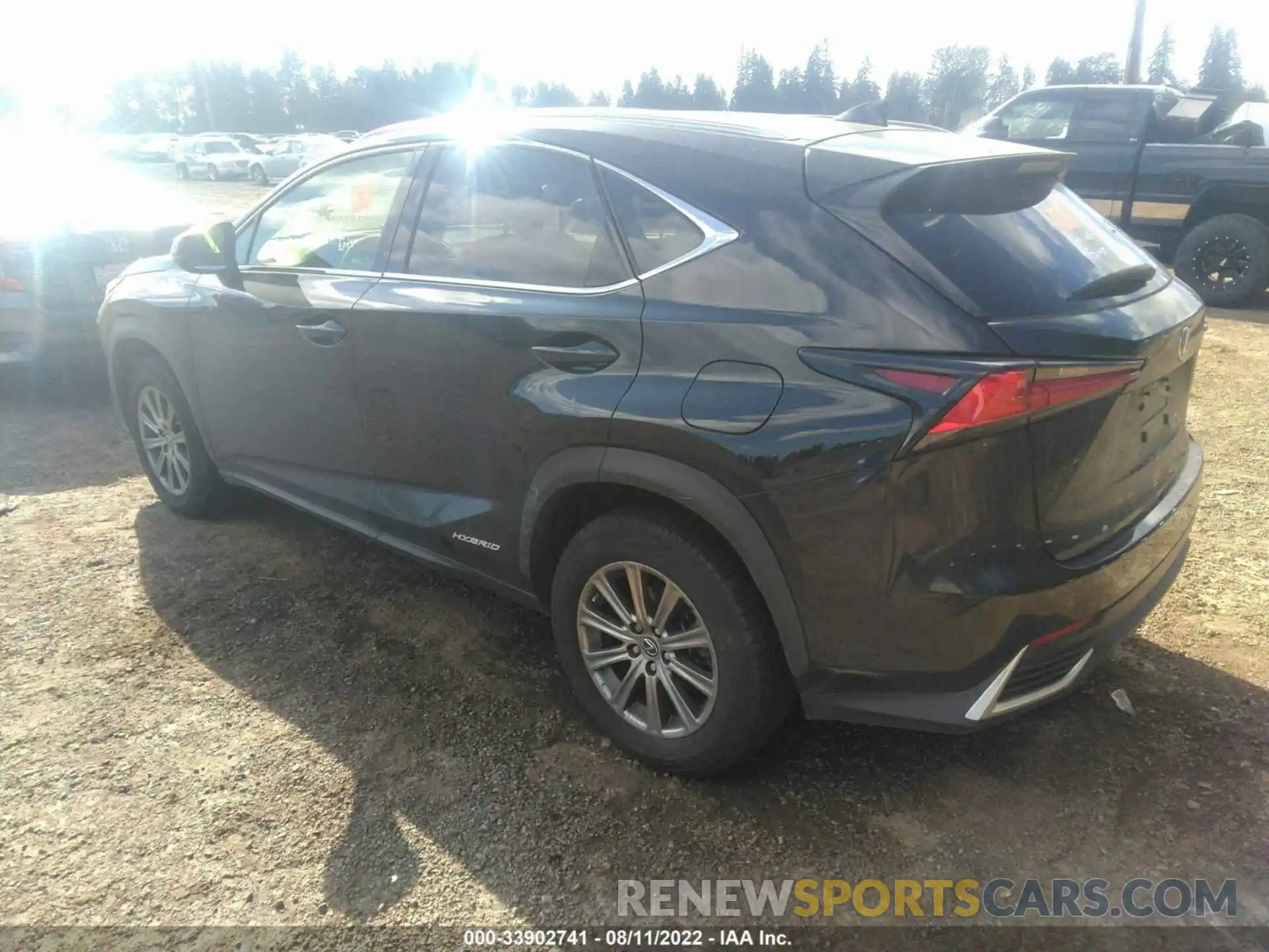 3 Photograph of a damaged car JTJBJRBZ8K2120638 LEXUS NX 2019