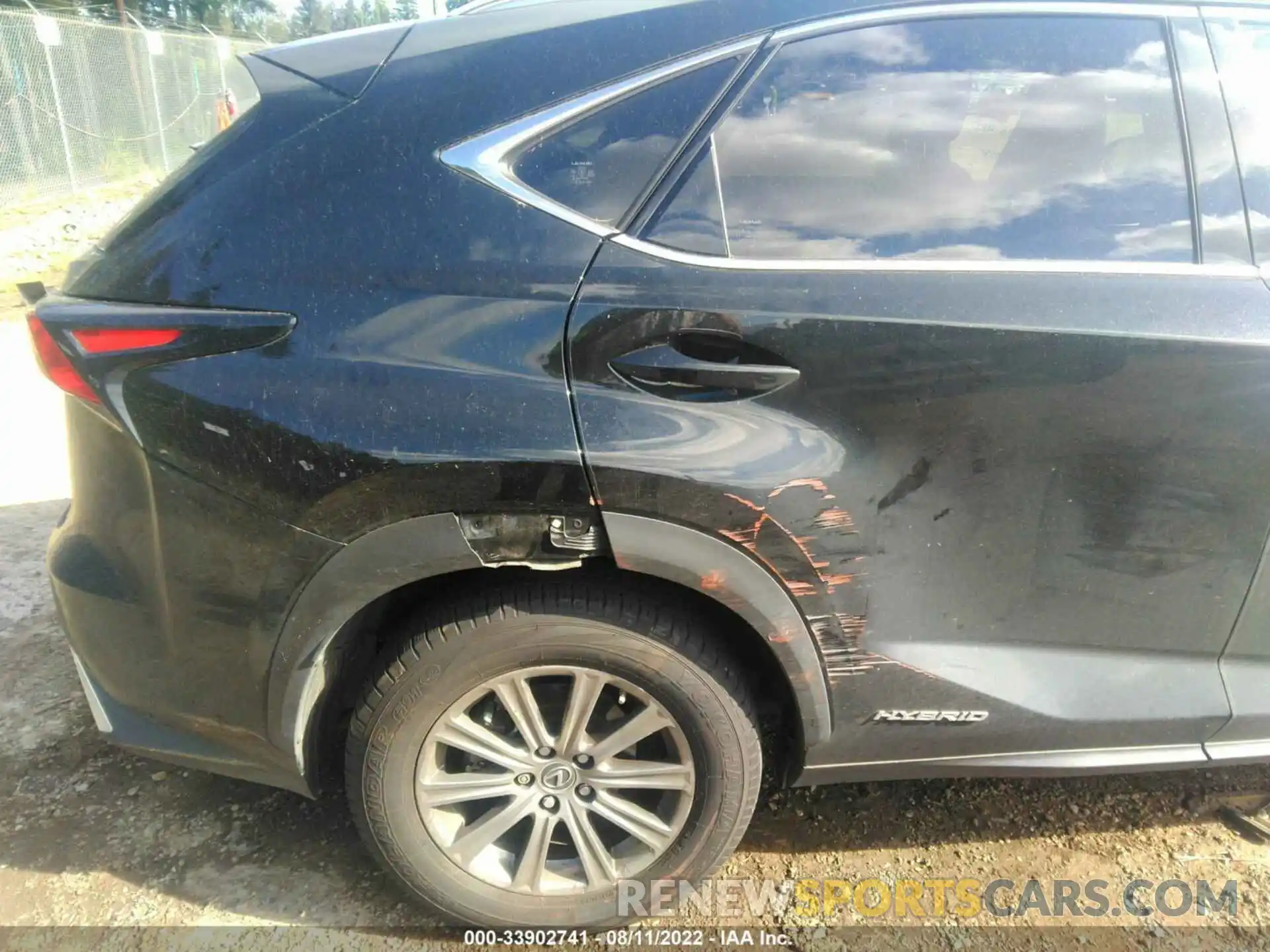 6 Фотография поврежденного автомобиля JTJBJRBZ8K2120638 LEXUS NX 2019