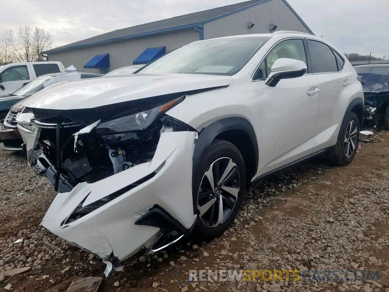 2 Photograph of a damaged car JTJBJRBZ8K2120669 LEXUS NX 2019