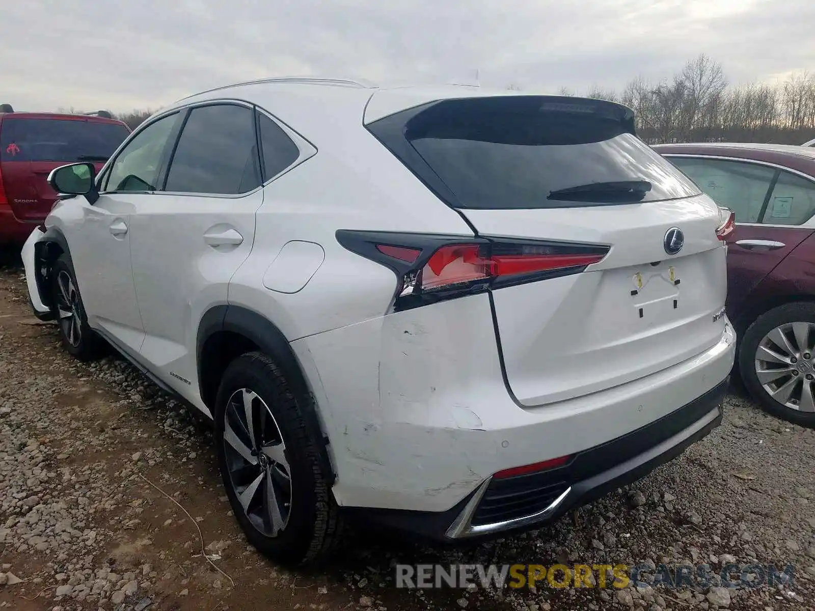 3 Photograph of a damaged car JTJBJRBZ8K2120669 LEXUS NX 2019