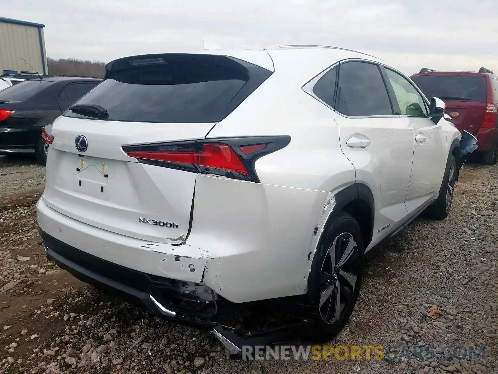 4 Photograph of a damaged car JTJBJRBZ8K2120669 LEXUS NX 2019