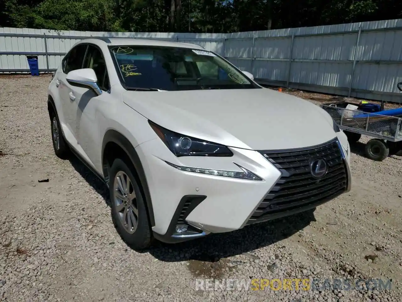 1 Фотография поврежденного автомобиля JTJBJRBZ8K2122048 LEXUS NX 2019