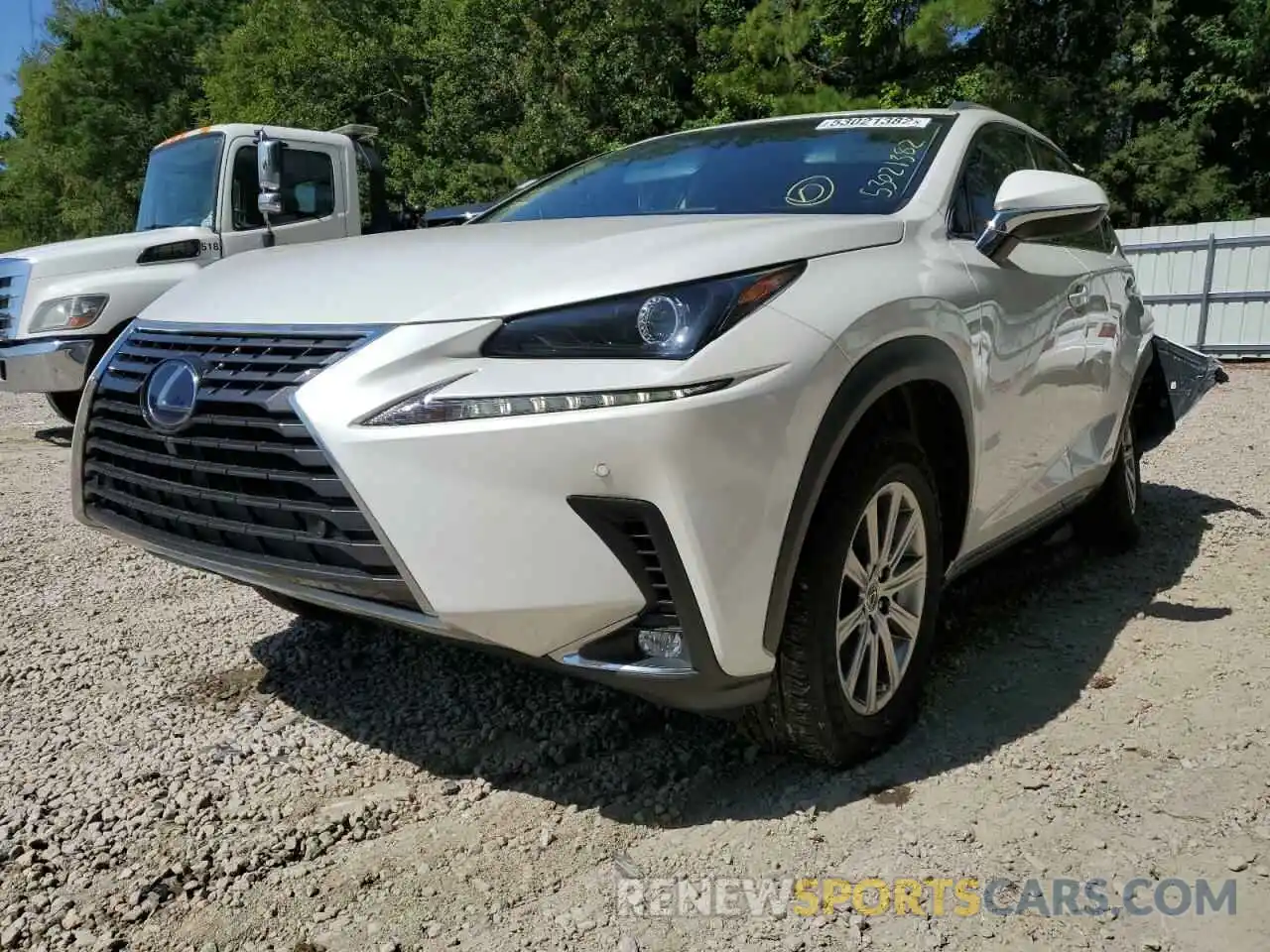 2 Фотография поврежденного автомобиля JTJBJRBZ8K2122048 LEXUS NX 2019