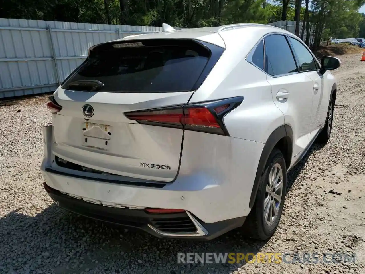 4 Фотография поврежденного автомобиля JTJBJRBZ8K2122048 LEXUS NX 2019