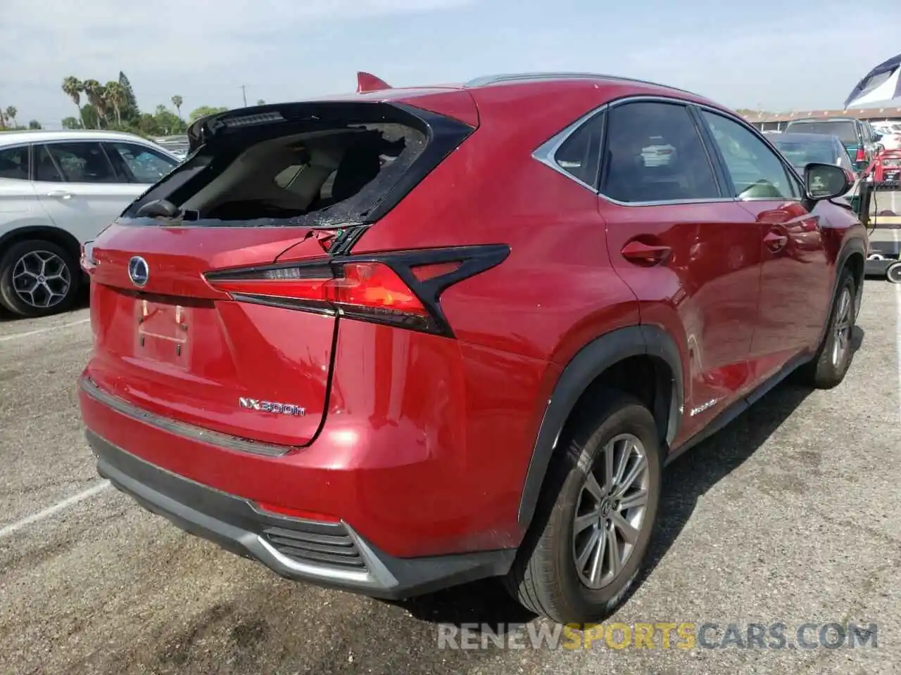 4 Фотография поврежденного автомобиля JTJBJRBZ9K2098245 LEXUS NX 2019