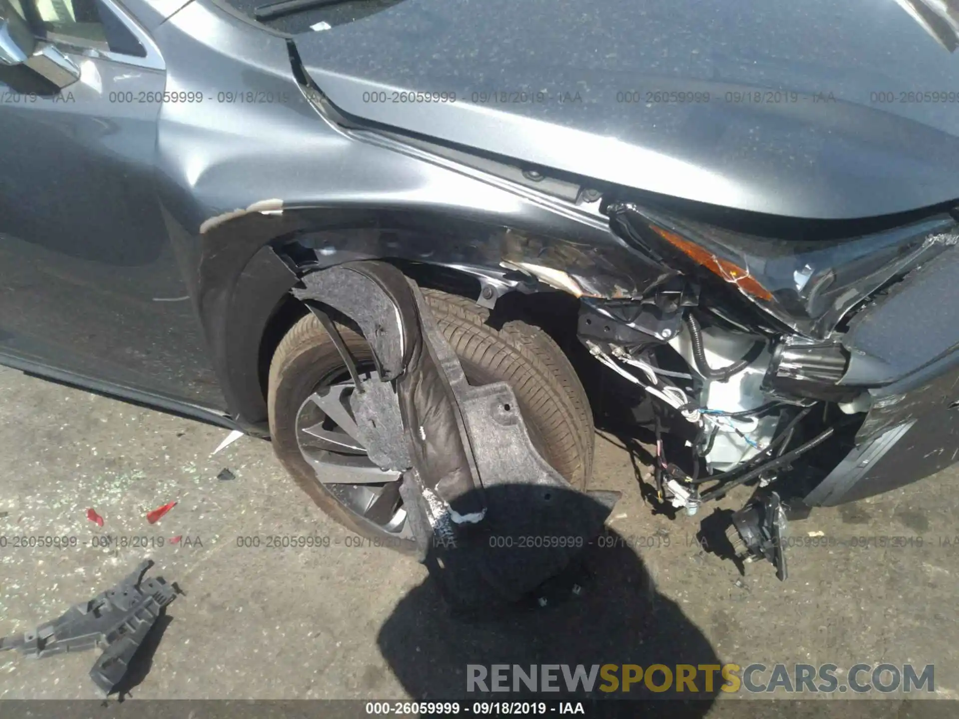 6 Photograph of a damaged car JTJBJRBZ9K2101337 LEXUS NX 2019