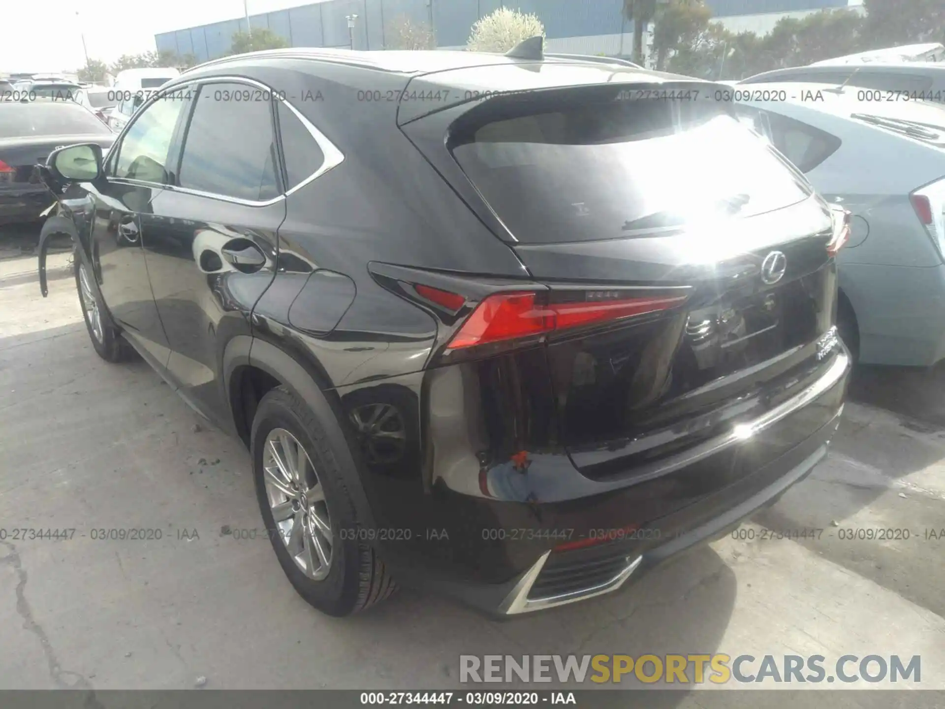 3 Photograph of a damaged car JTJBJRBZ9K2102942 LEXUS NX 2019