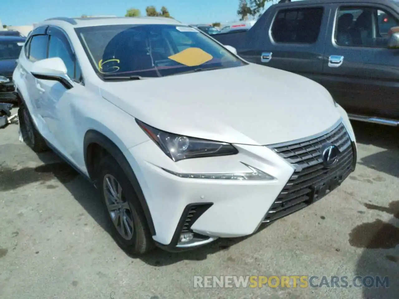 1 Photograph of a damaged car JTJBJRBZ9K2106831 LEXUS NX 2019