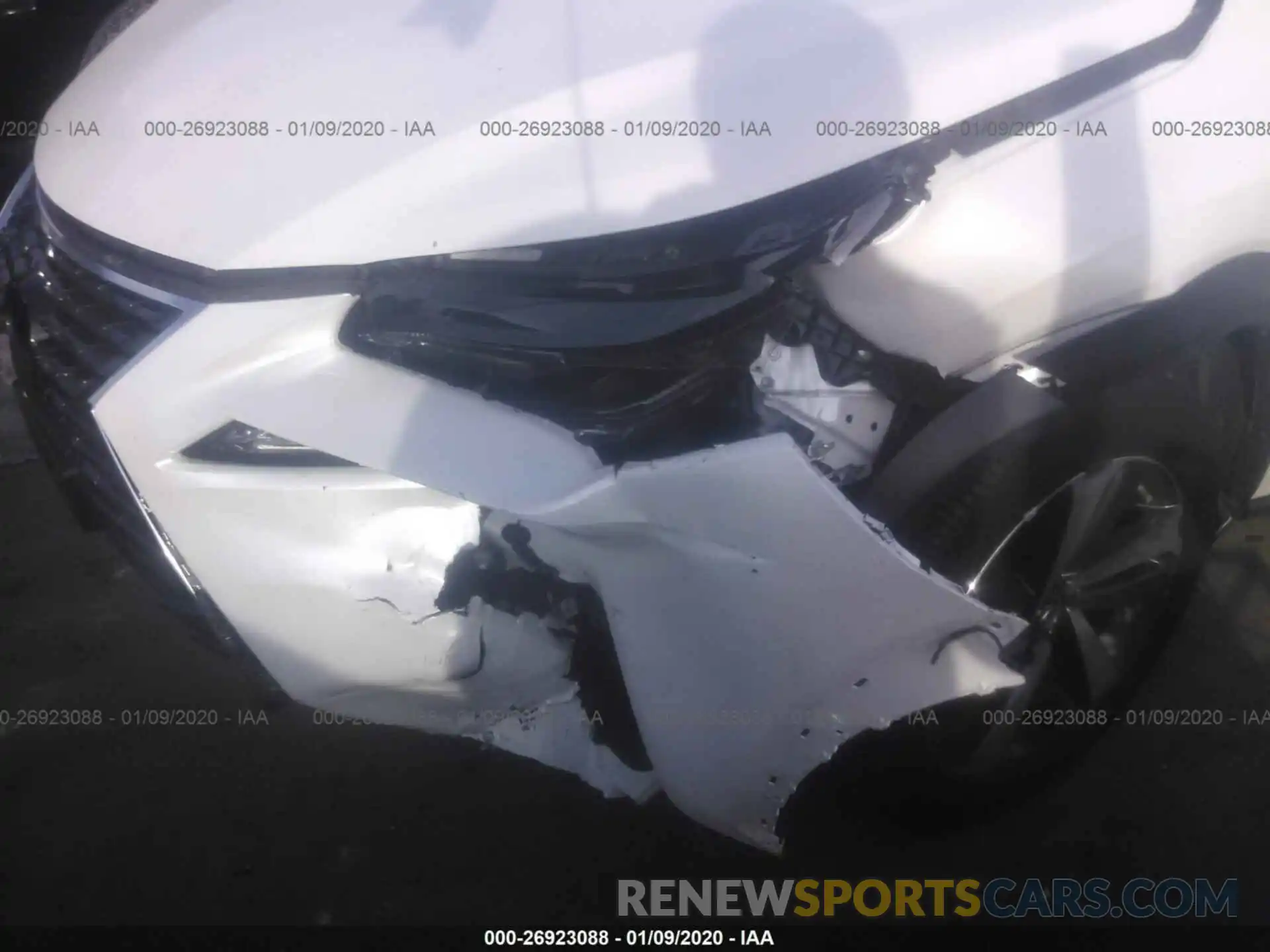 6 Photograph of a damaged car JTJBJRBZ9K2107008 LEXUS NX 2019