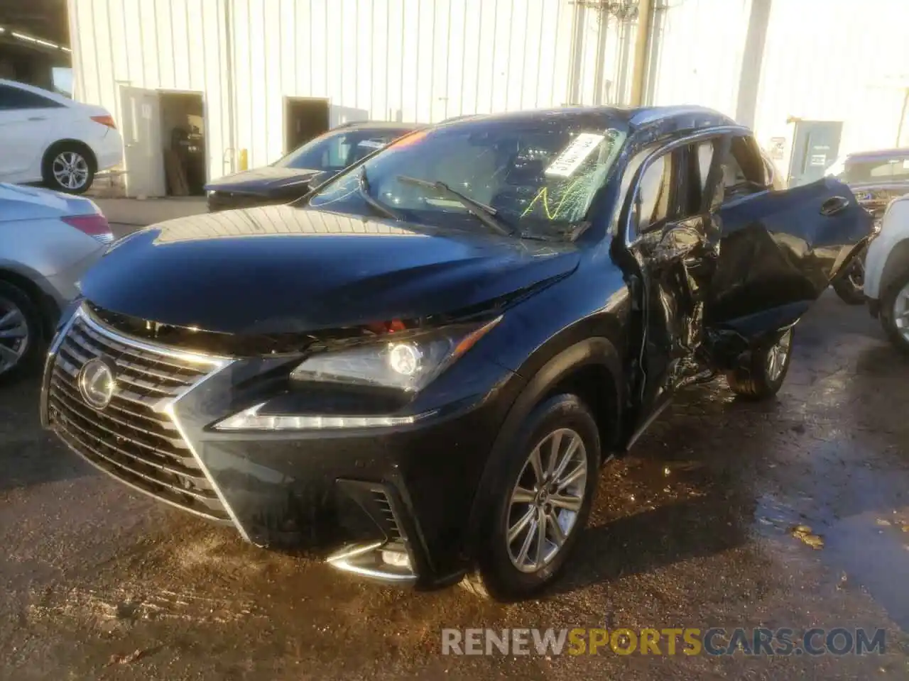 2 Photograph of a damaged car JTJBJRBZ9K2108109 LEXUS NX 2019