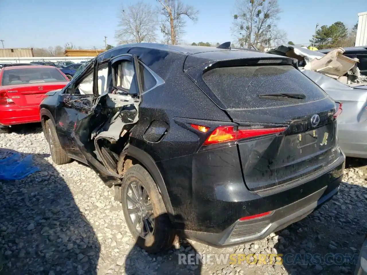 3 Фотография поврежденного автомобиля JTJBJRBZ9K2108109 LEXUS NX 2019