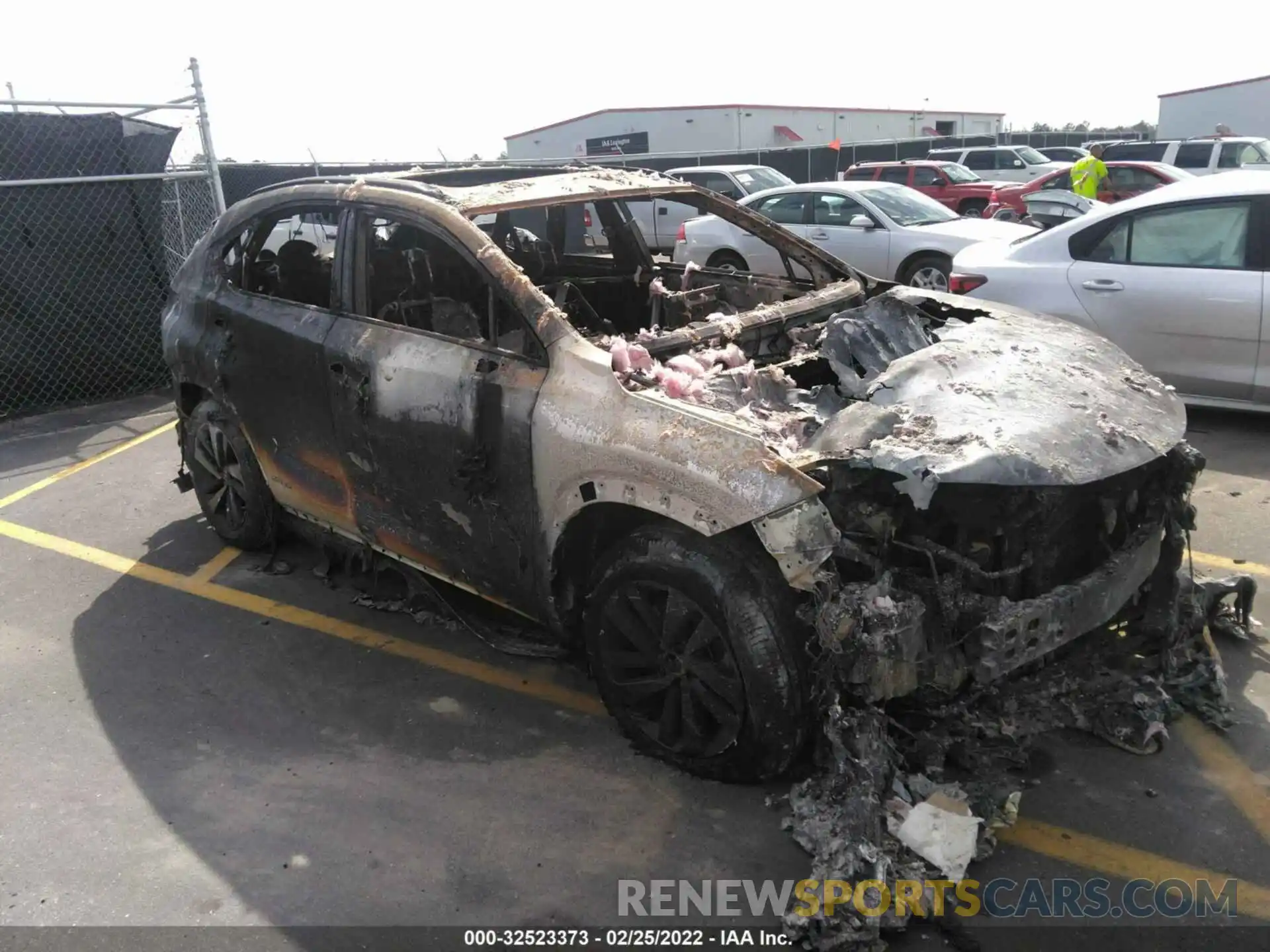 1 Photograph of a damaged car JTJBJRBZ9K2110863 LEXUS NX 2019