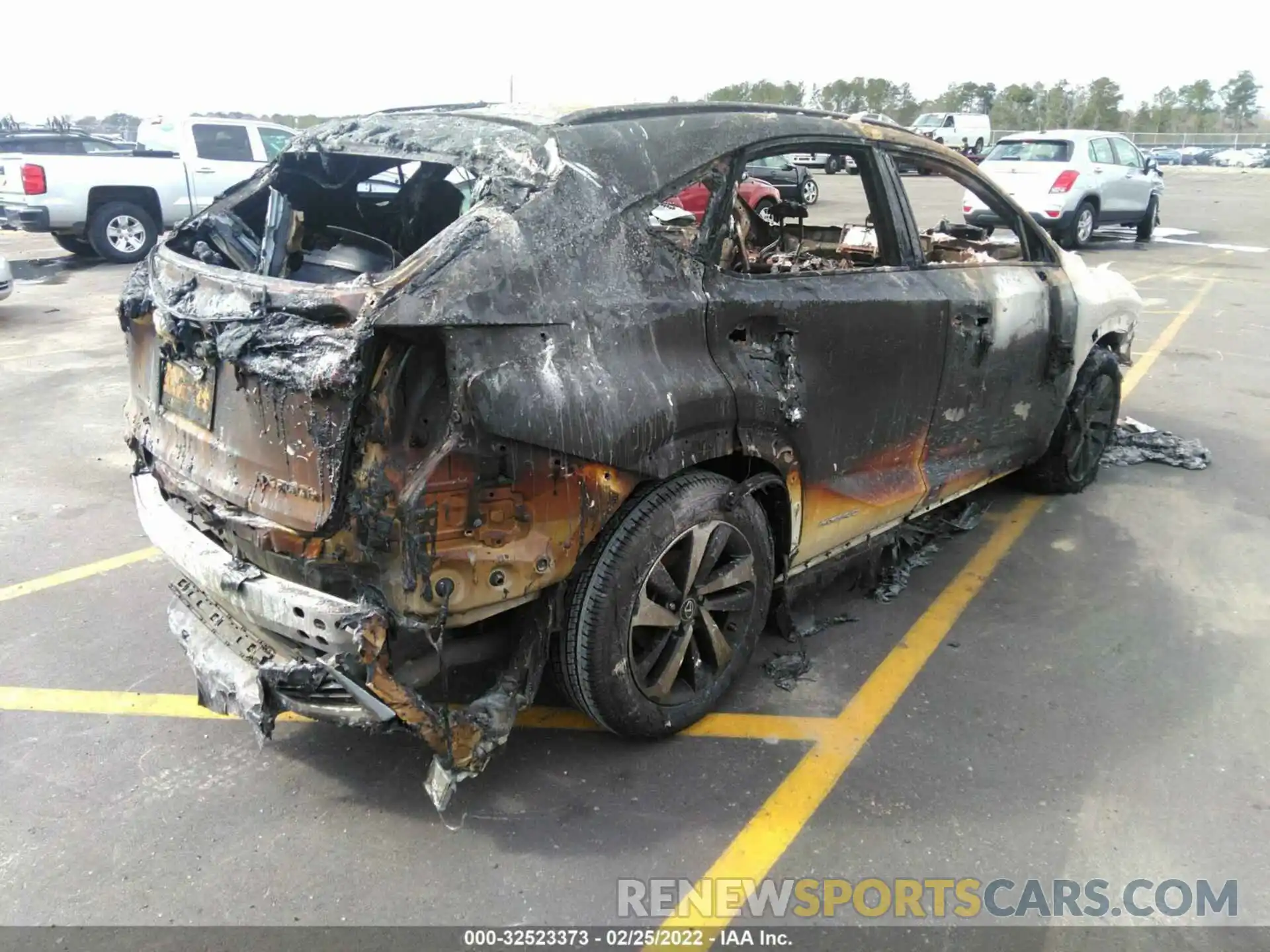 4 Photograph of a damaged car JTJBJRBZ9K2110863 LEXUS NX 2019