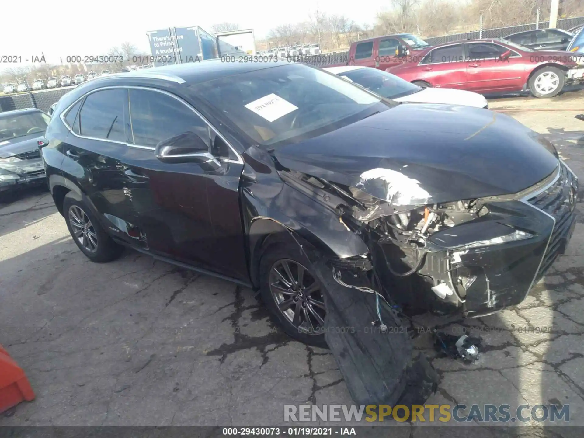 6 Фотография поврежденного автомобиля JTJBJRBZ9K2111298 LEXUS NX 2019