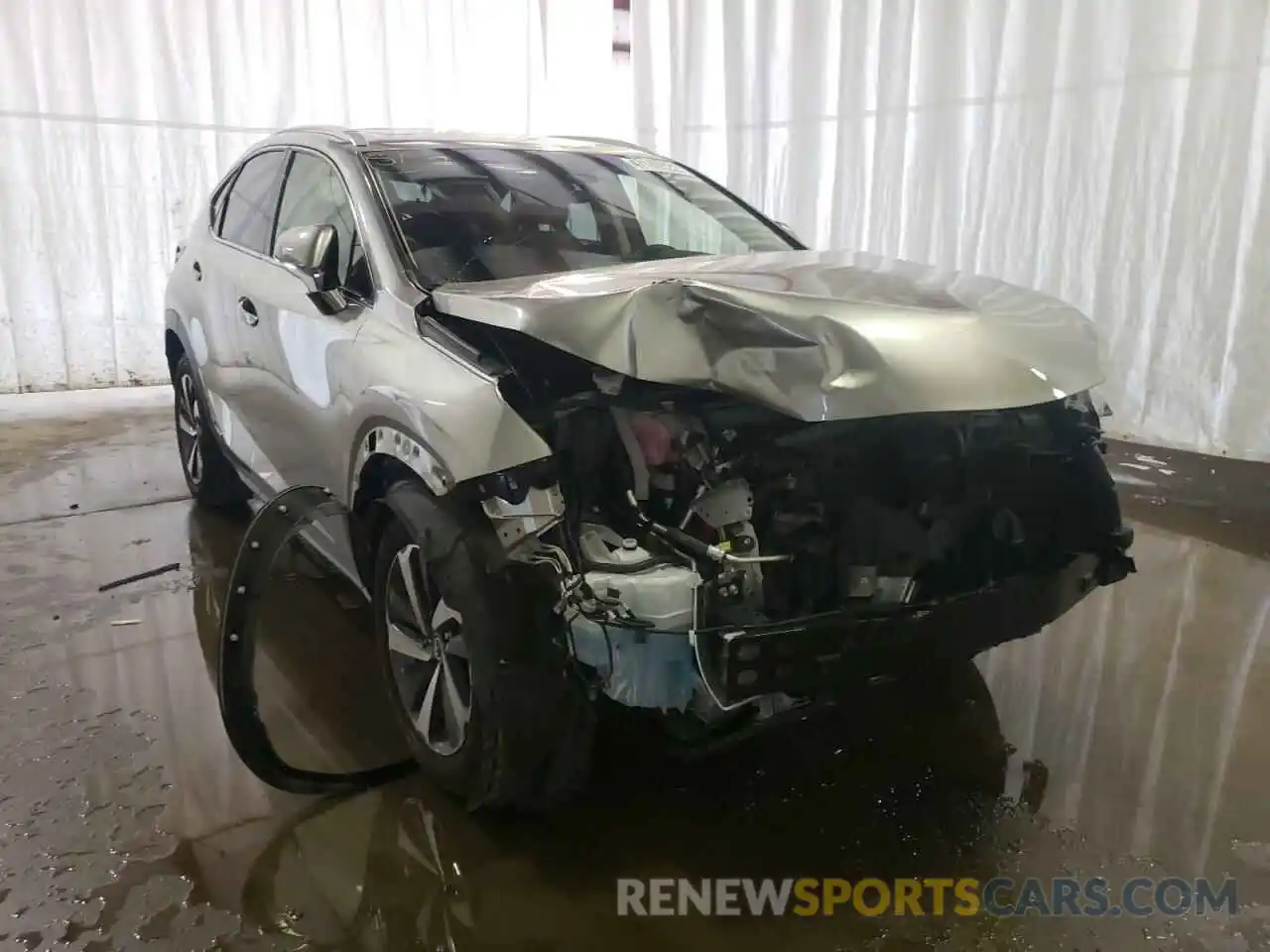 1 Photograph of a damaged car JTJBJRBZ9K2116985 LEXUS NX 2019