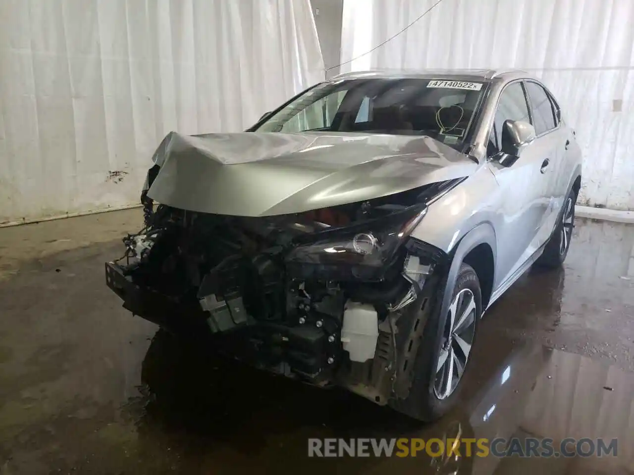 2 Фотография поврежденного автомобиля JTJBJRBZ9K2116985 LEXUS NX 2019