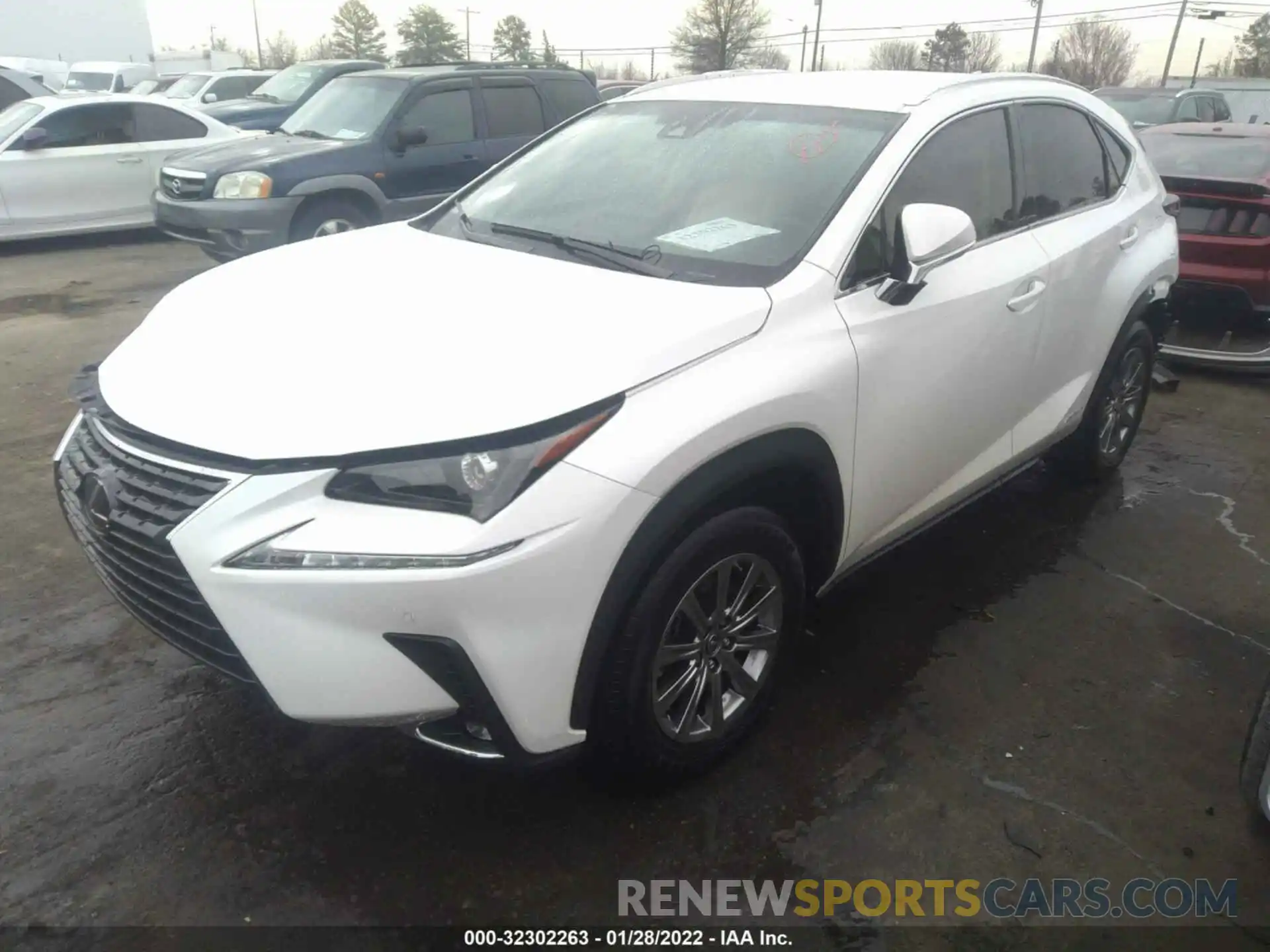 2 Фотография поврежденного автомобиля JTJBJRBZ9K2124777 LEXUS NX 2019