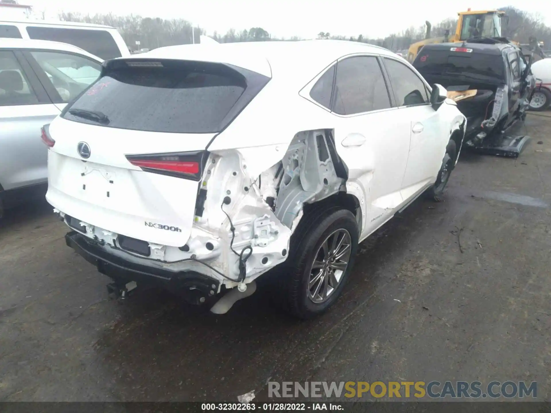 4 Фотография поврежденного автомобиля JTJBJRBZ9K2124777 LEXUS NX 2019